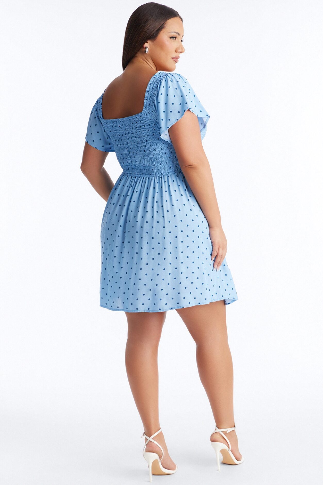 Flower Child Floral Mini Dress - Blue/combo