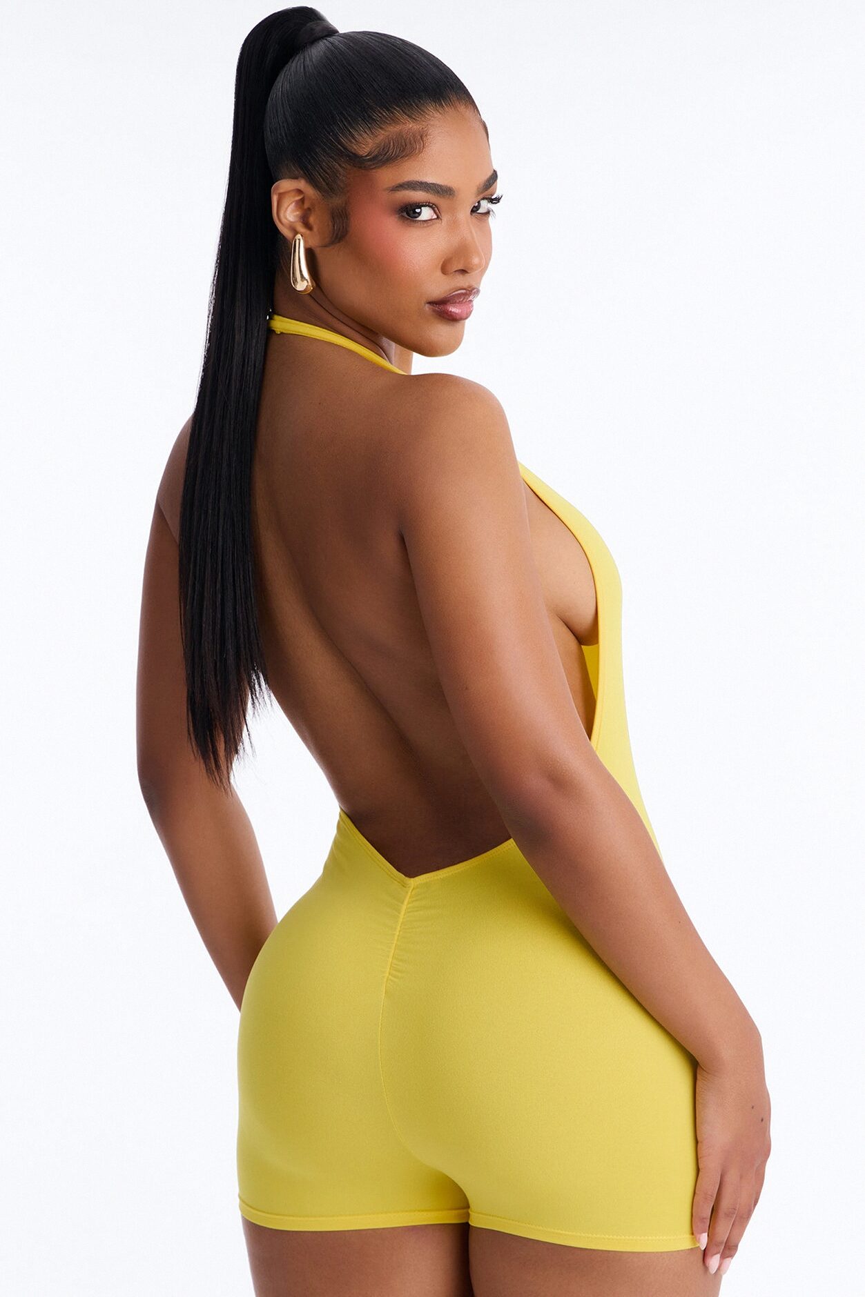 Iconic Babe Romper - Yellow
