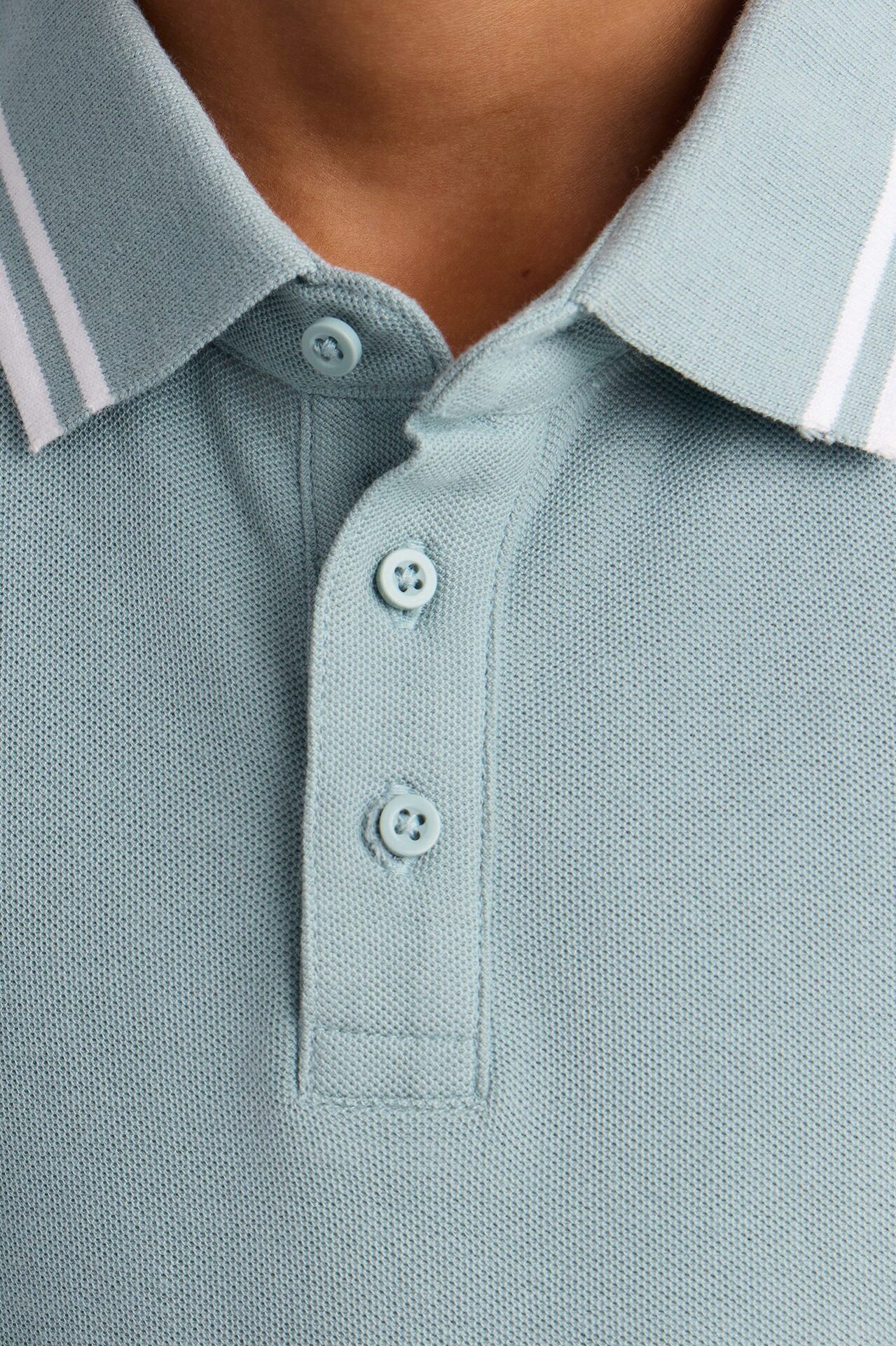Mini Wilson Short Sleeve Polo - Slate Blue