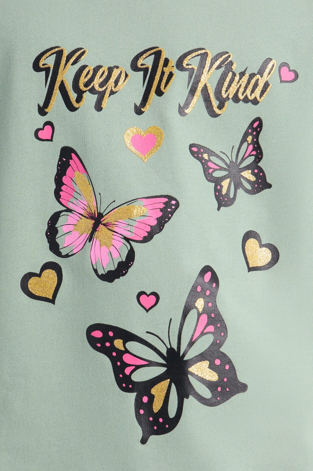 Mini Keep It Kind Short Set - Sage