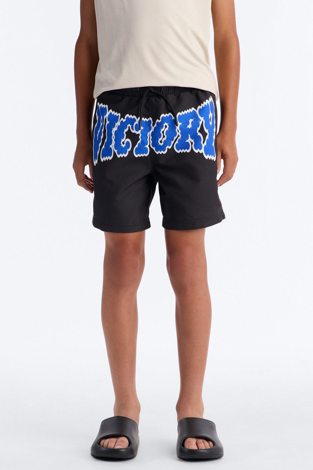 Mini Victory Swim Classic Trunk - Black/Blue