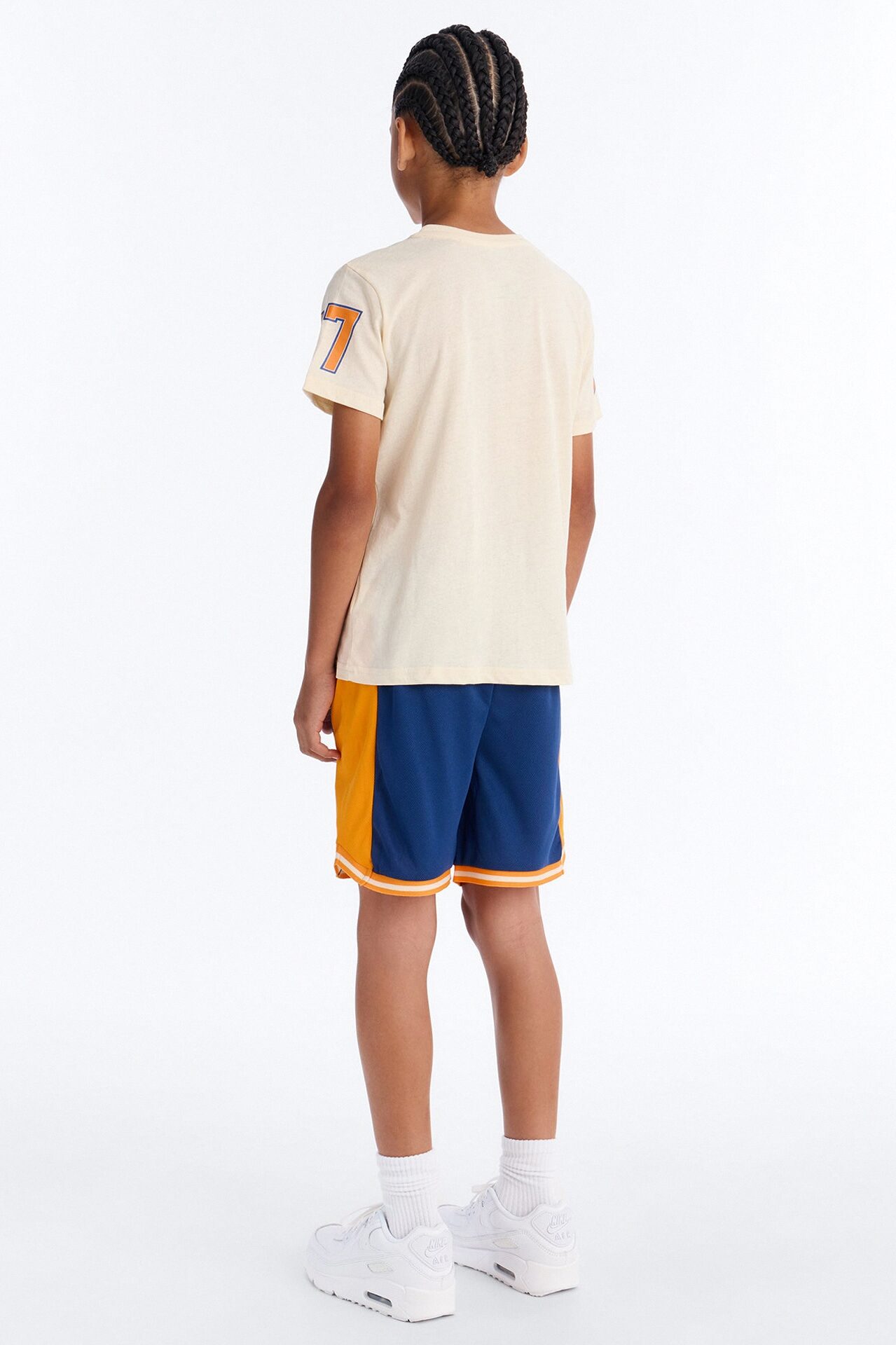 Mini Naruto 07 Jersey And Short Set - Ivory/combo