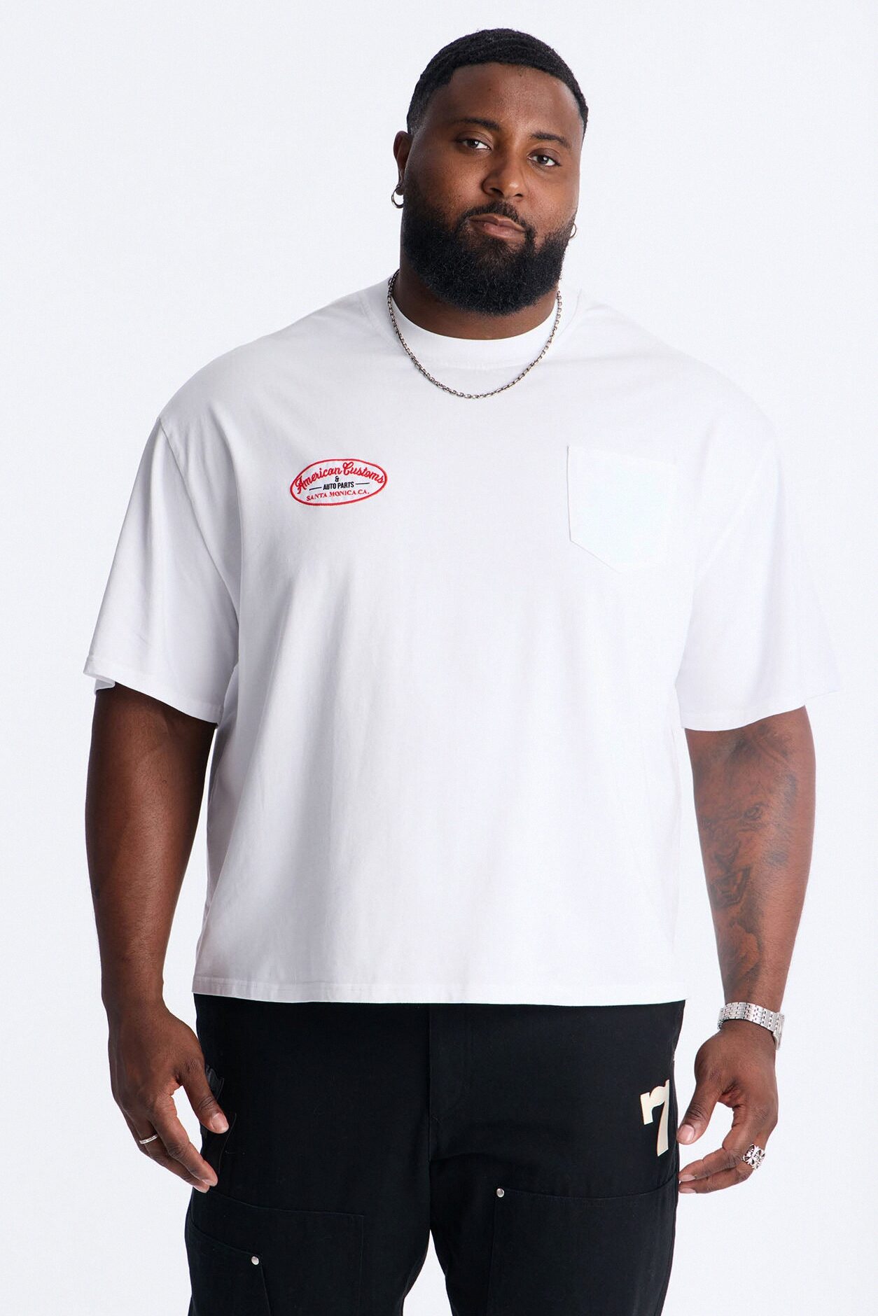 Boxy Gas Station Boxy Tee - White