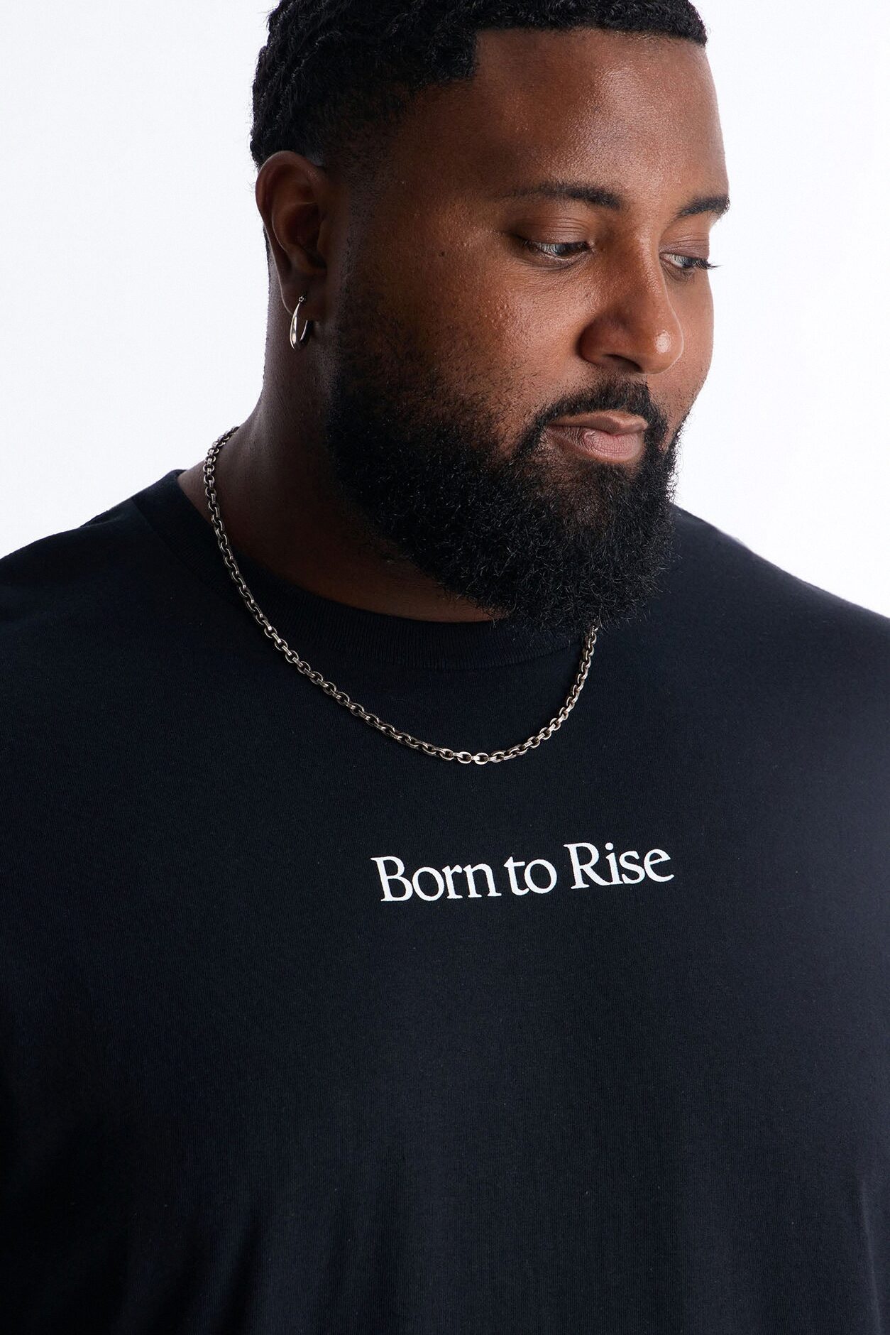 Born To Rise Short Sleeve Tee - Black
