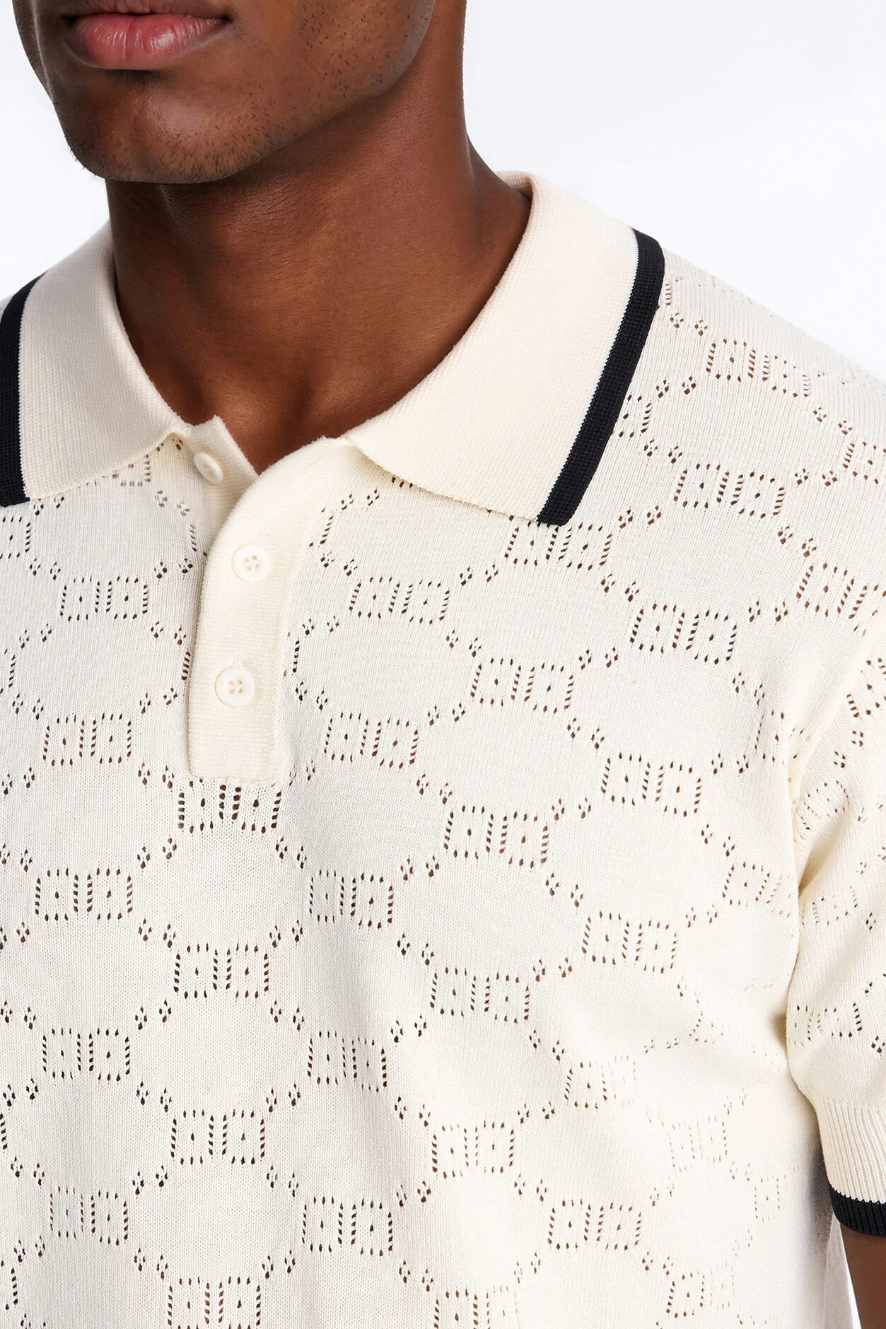 Elegant Lance Polo - Cream