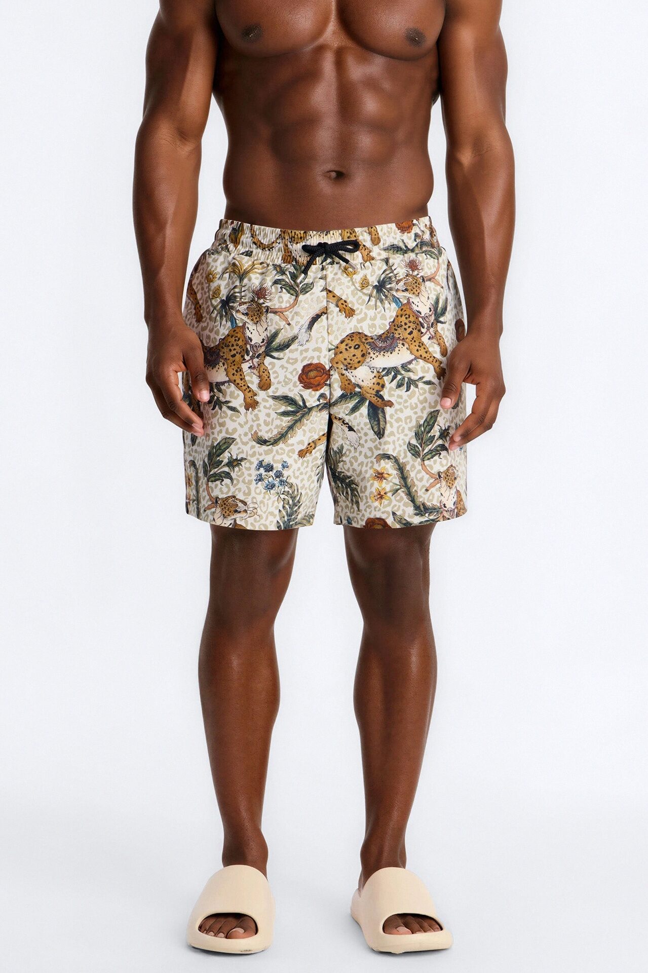 Jungle Cruise Swim Trunk 7″ - Multi Color