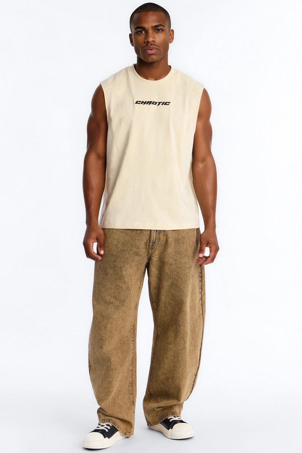 Barrel Rustic Fade Jean - Brown