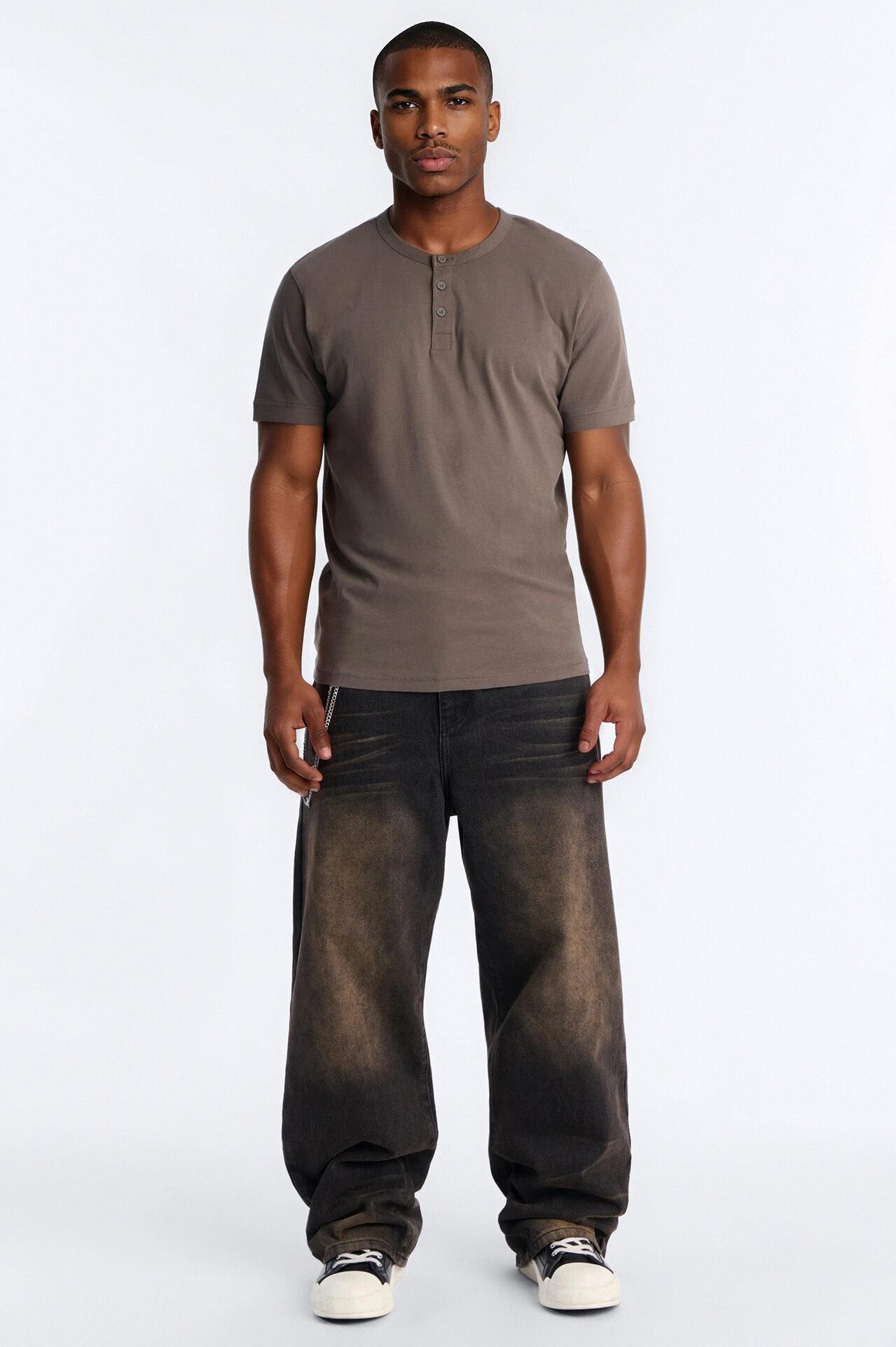 Your Everyday Classic Henley - Olive