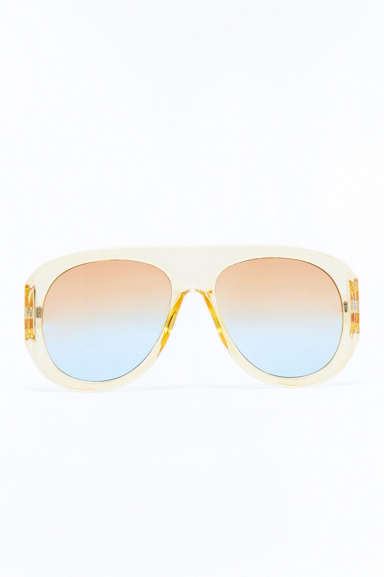 Glossy Gaze Sunglasses - Yellow/combo