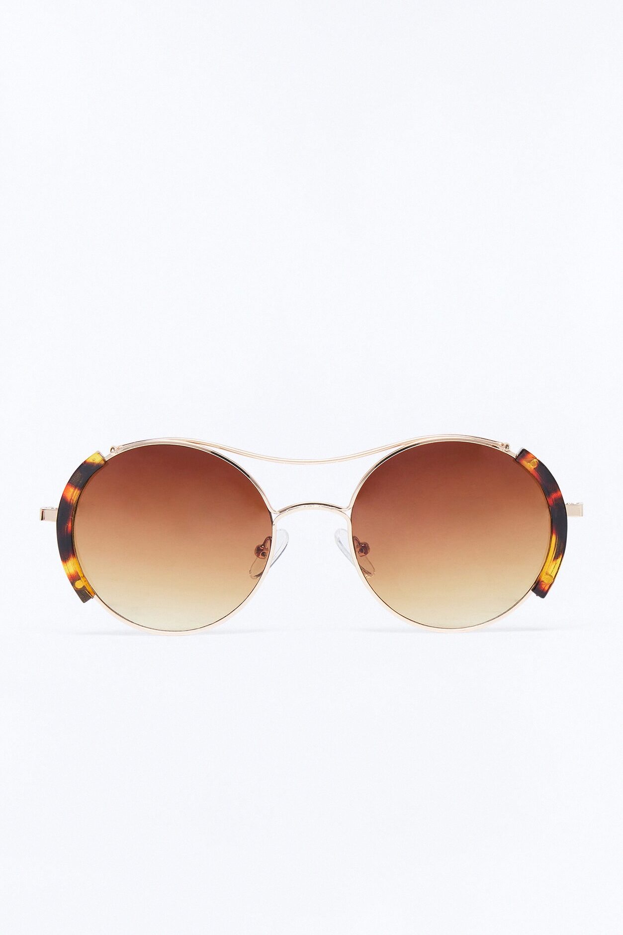 Over The Lining Sunglasses - Brown/combo