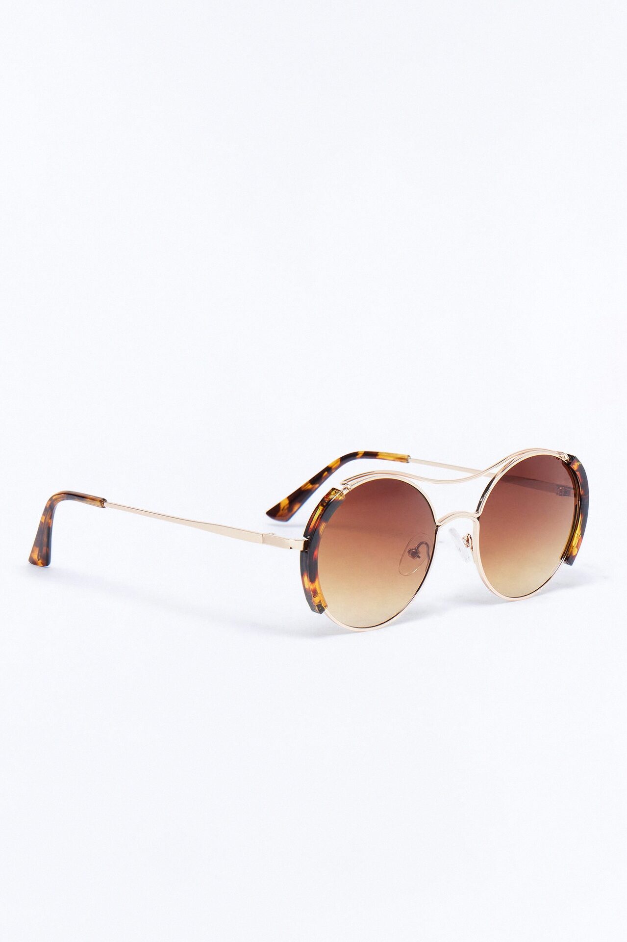 Over The Lining Sunglasses - Brown/combo