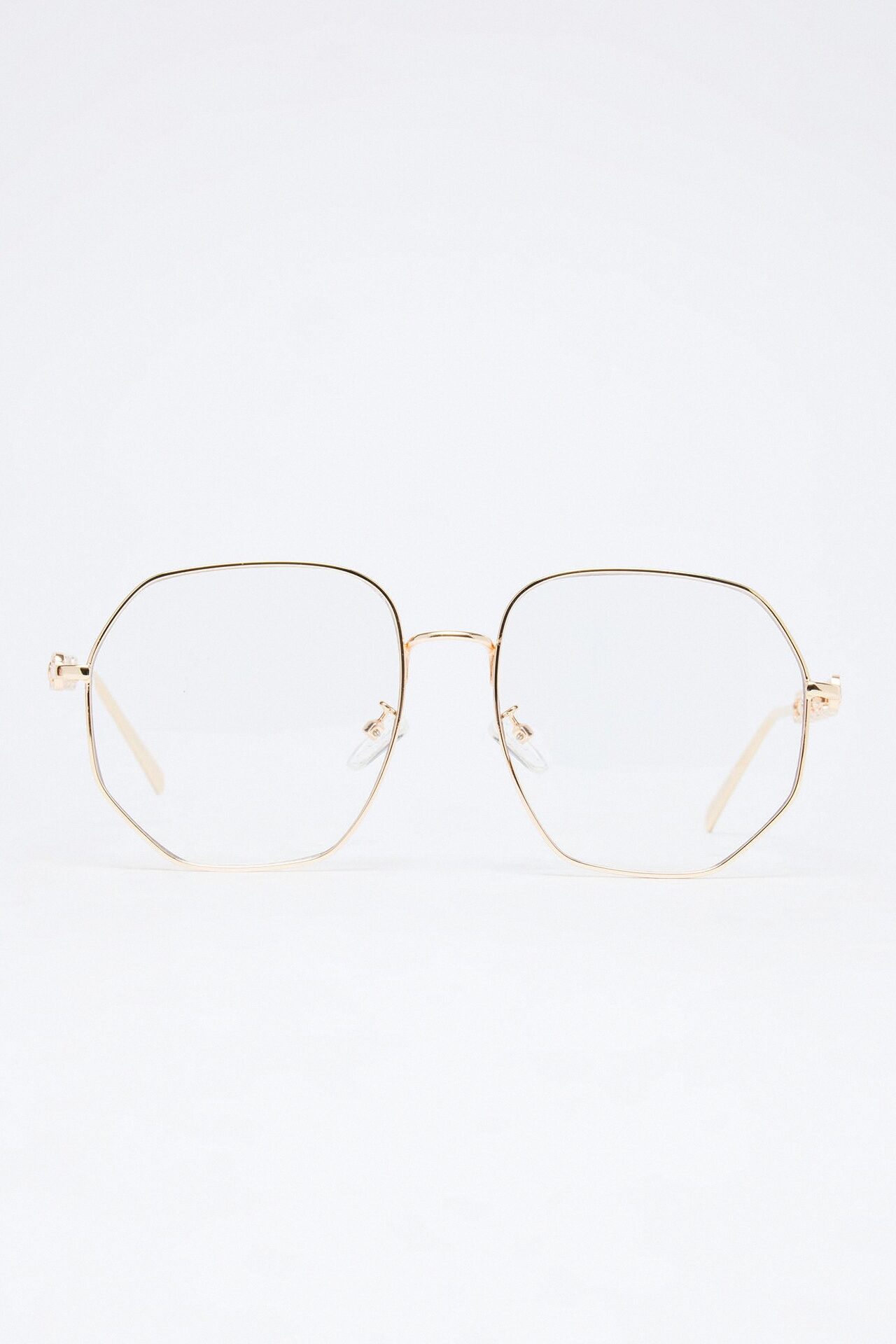 Lazy Days Glasses - Gold/Clear