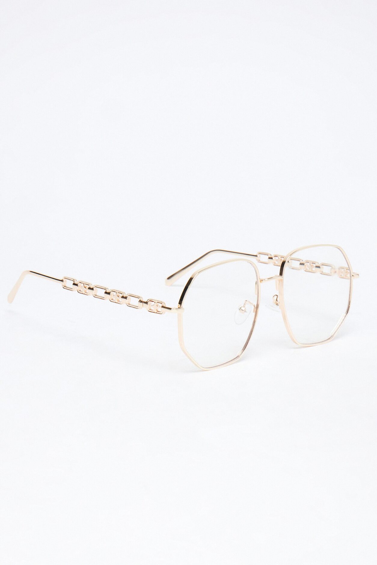 Lazy Days Glasses - Gold/Clear