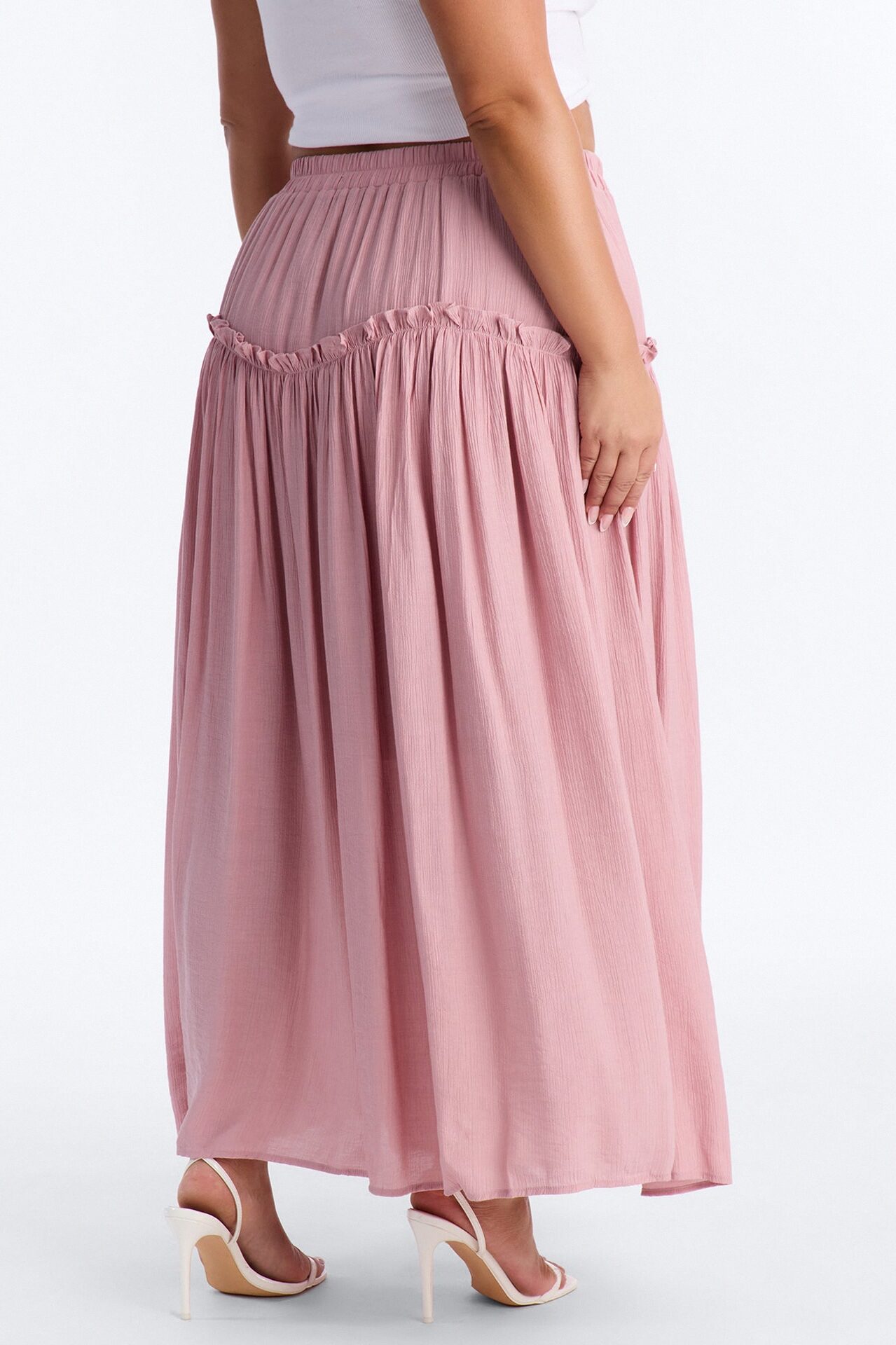 Lily Maxi Skirt - Mauve