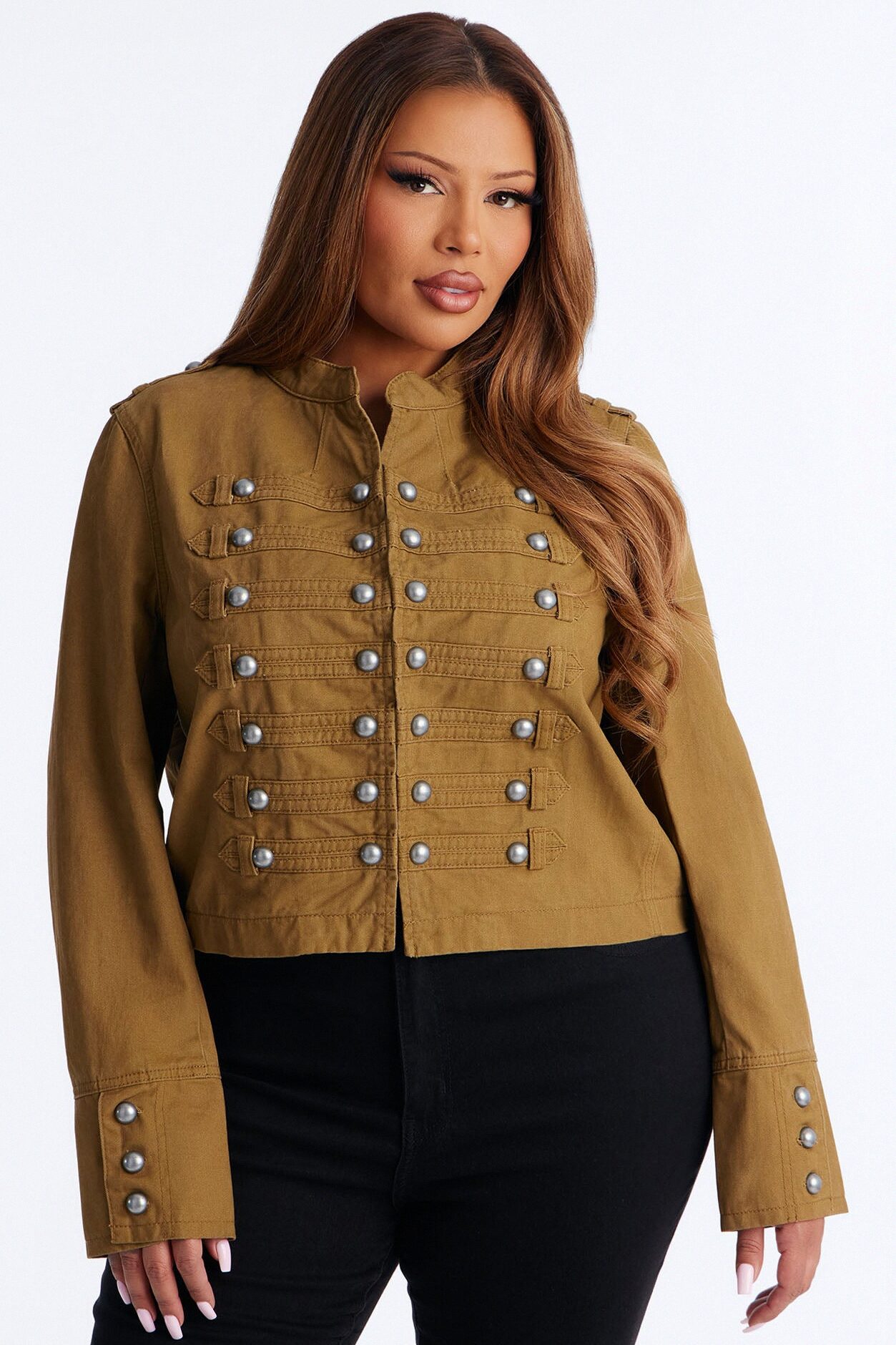 Stand For Something Twill Militant Conductor Jacket - Moss