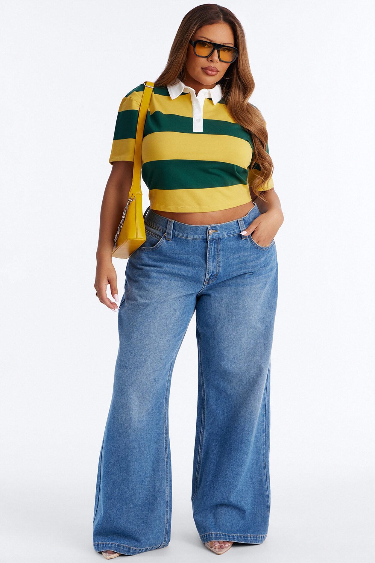 Sporty Era Polo Shirt - Yellow/combo