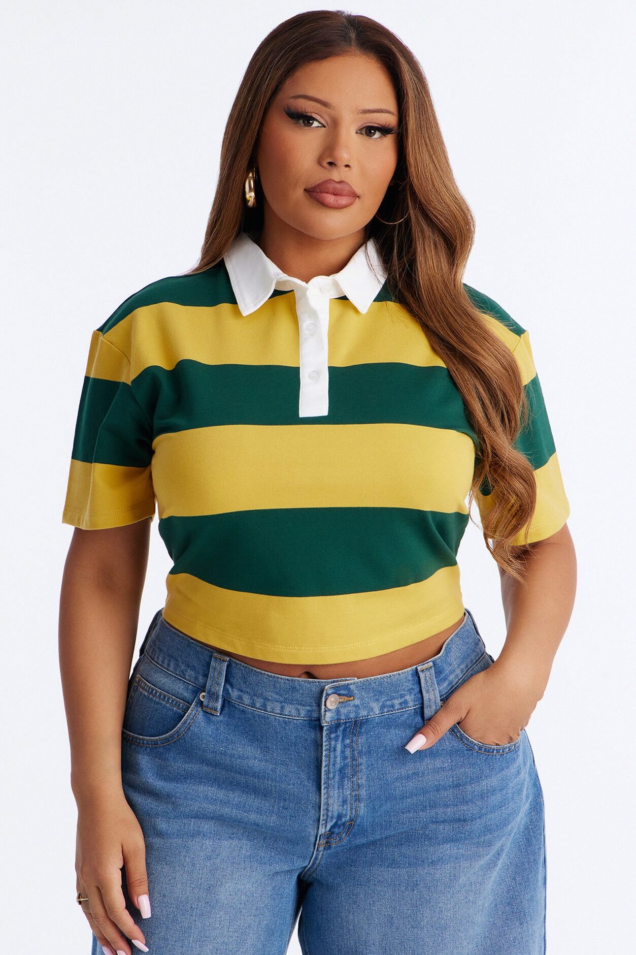 Sporty Era Polo Shirt - Yellow/combo