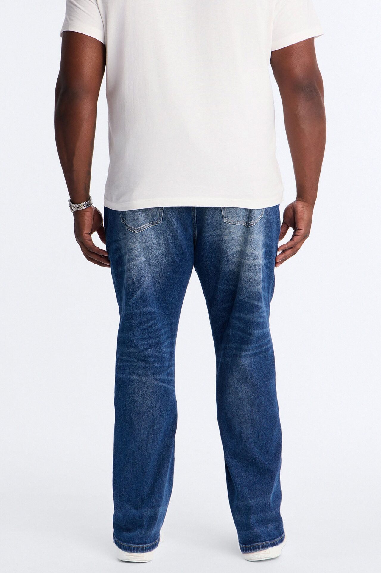 With It Slim Jeans - Medium Blue Wash