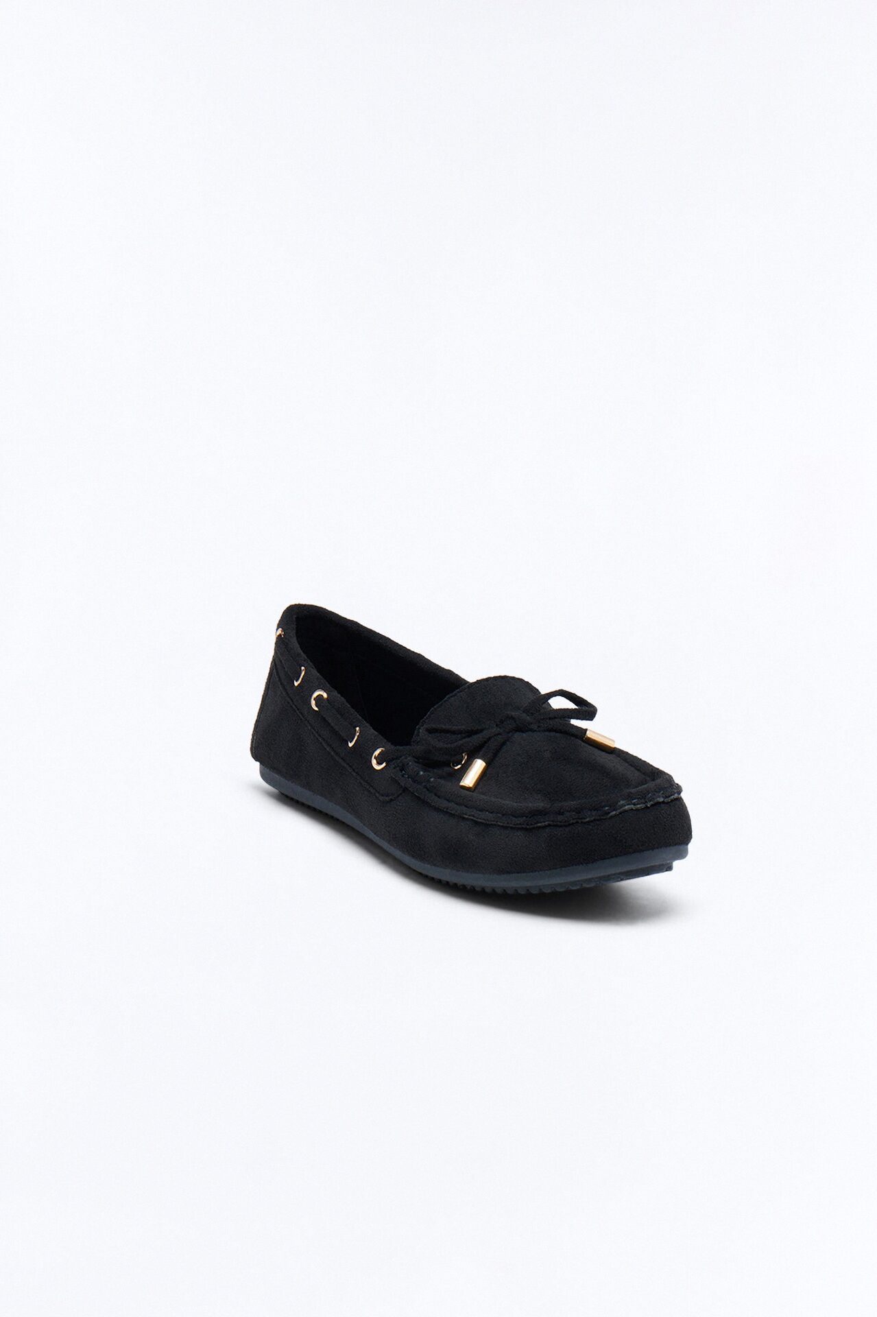 Madeline Slip On Loafers - Black