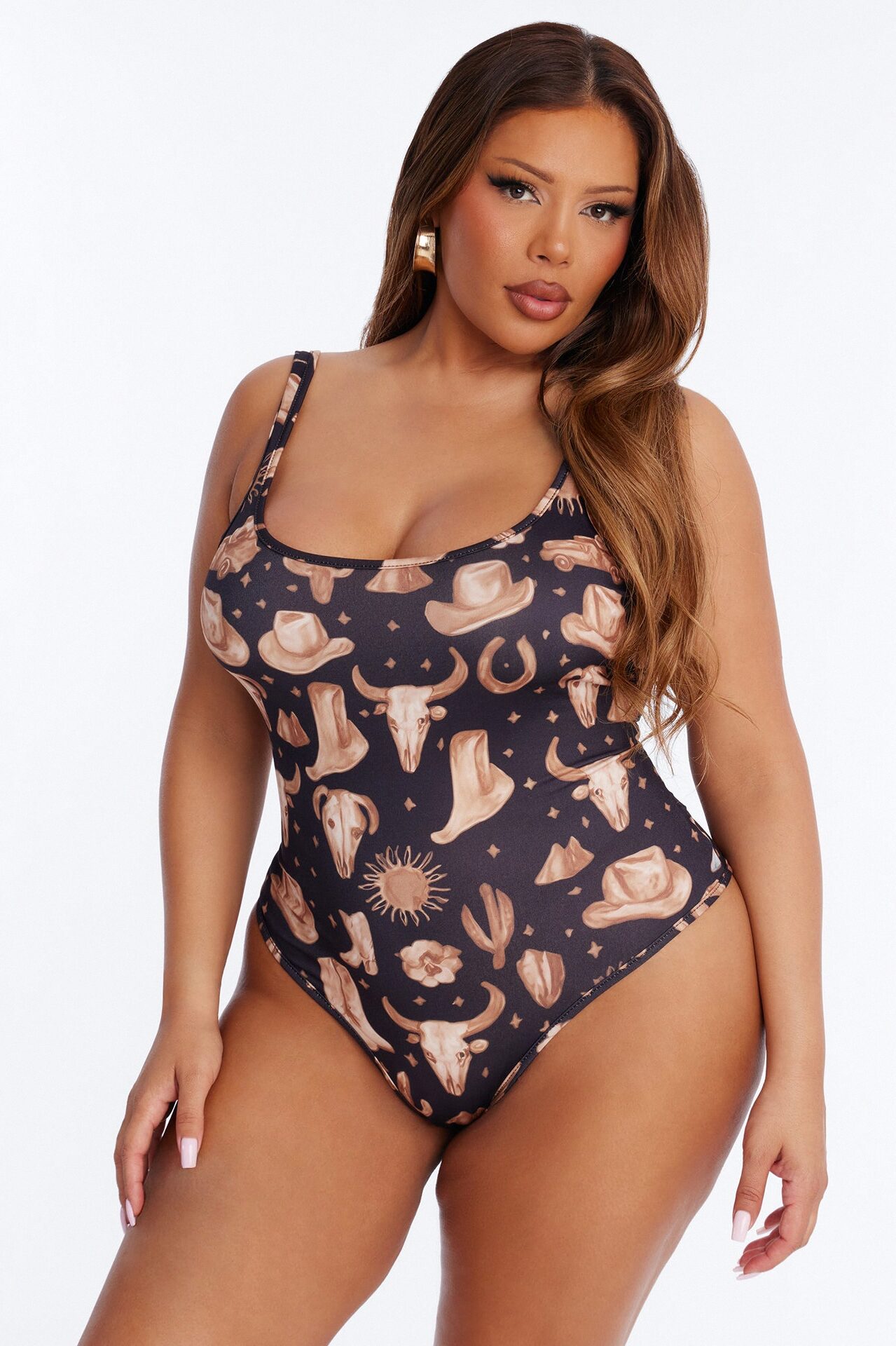 Sunkissed Rodeo Bodysuit - Black/combo