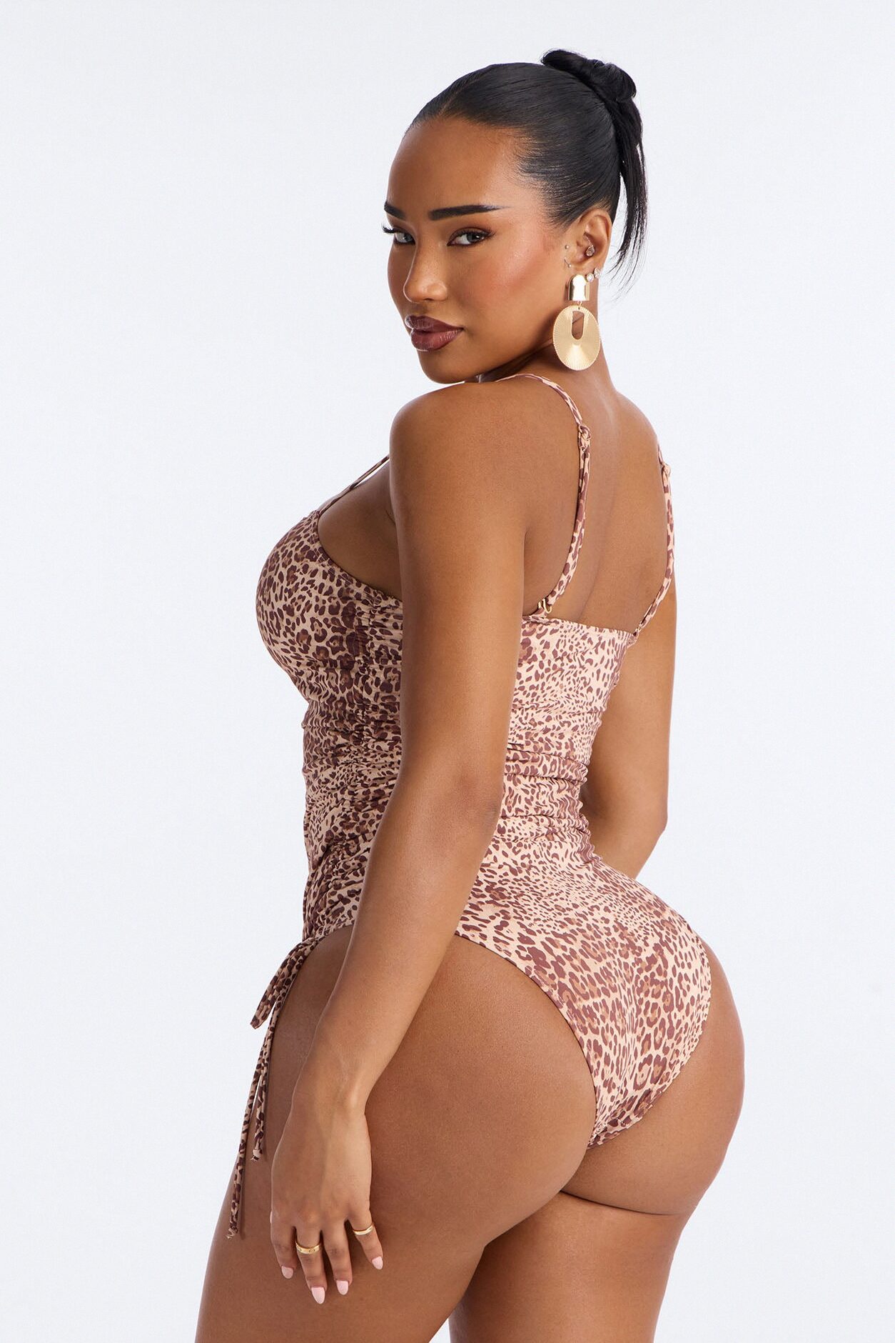 Wild Wave Leopard 1 Piece Swimsuit - Leopard