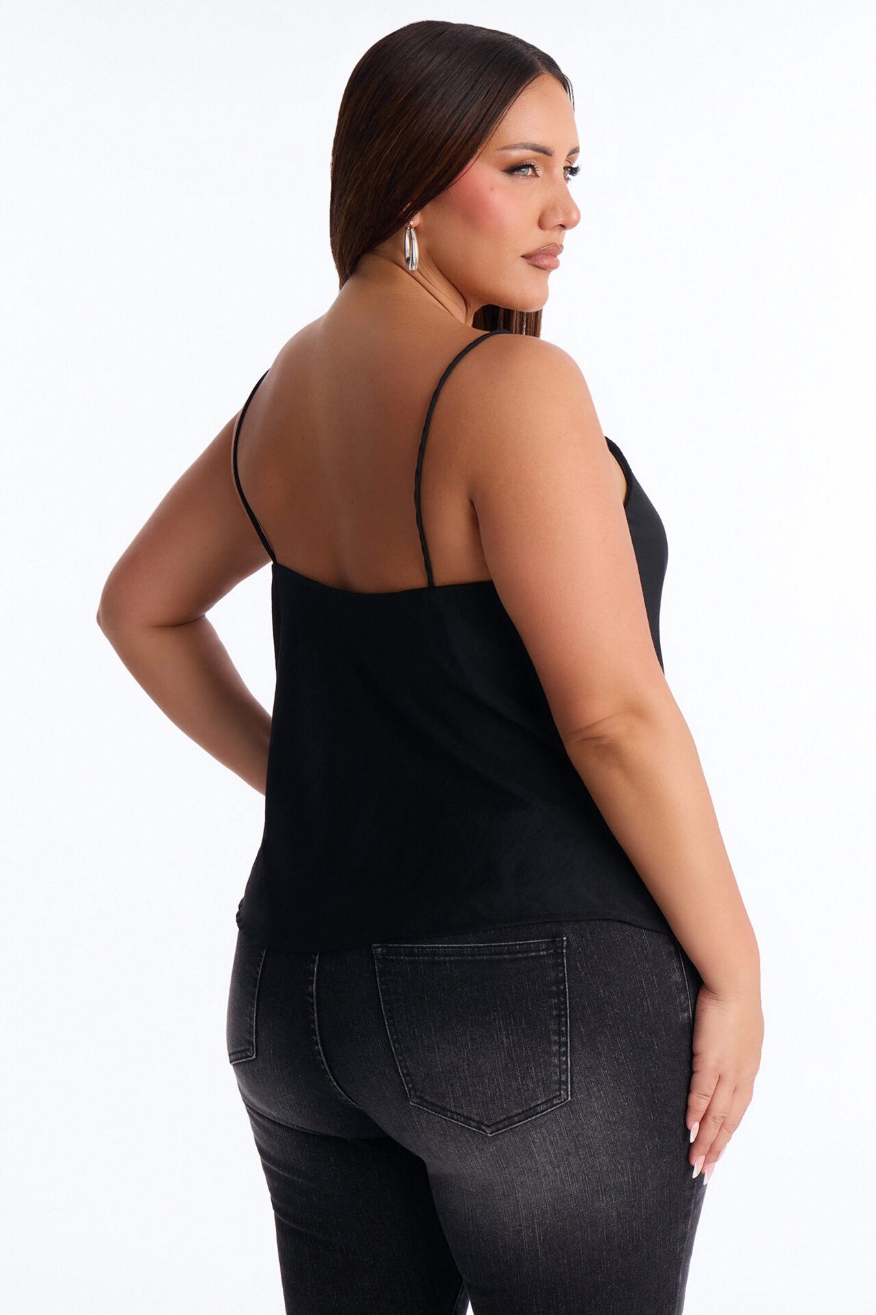 Elissa Airflow Camisole Top - Black