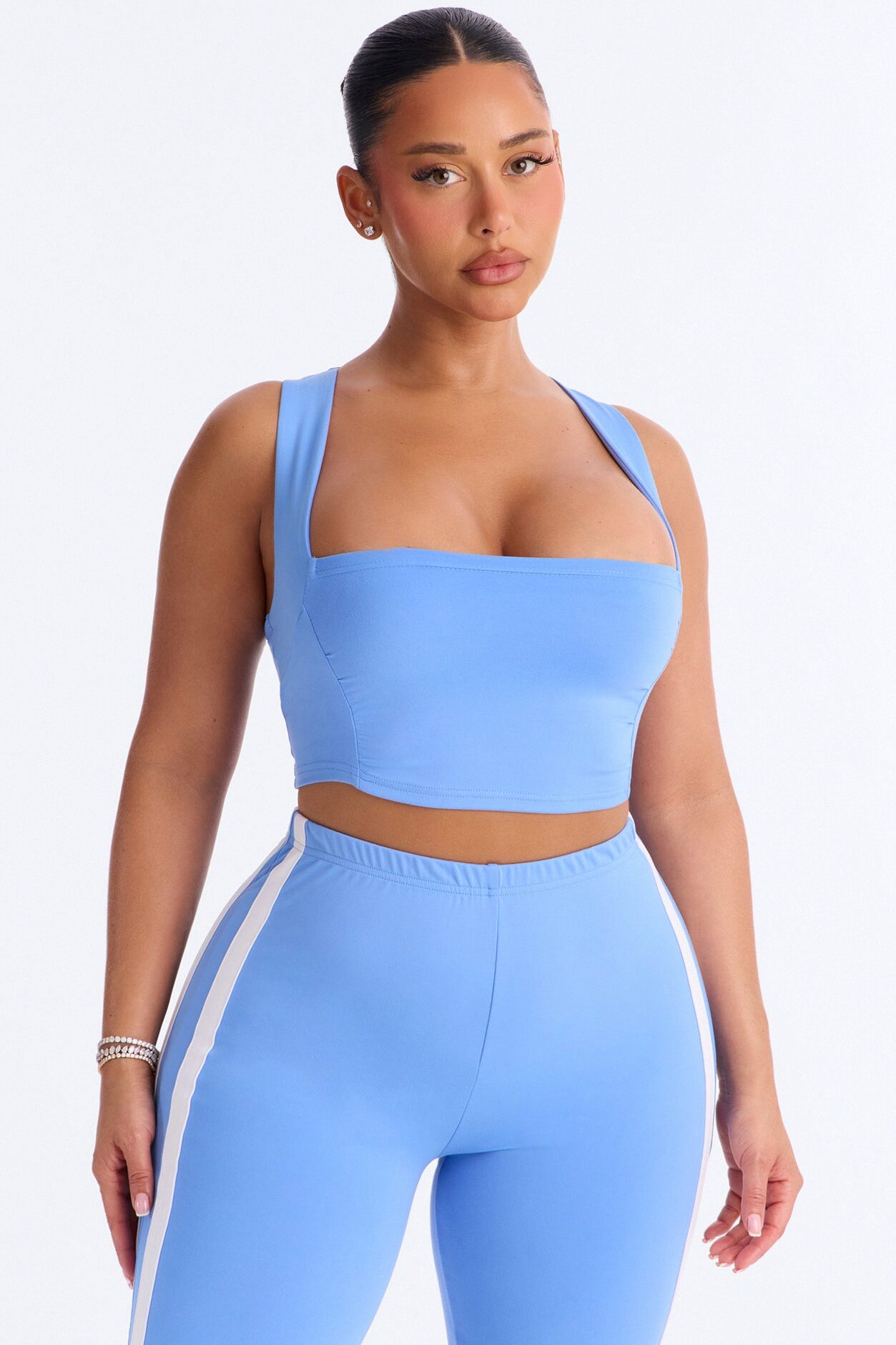 Athena Capri Set - Blue/combo