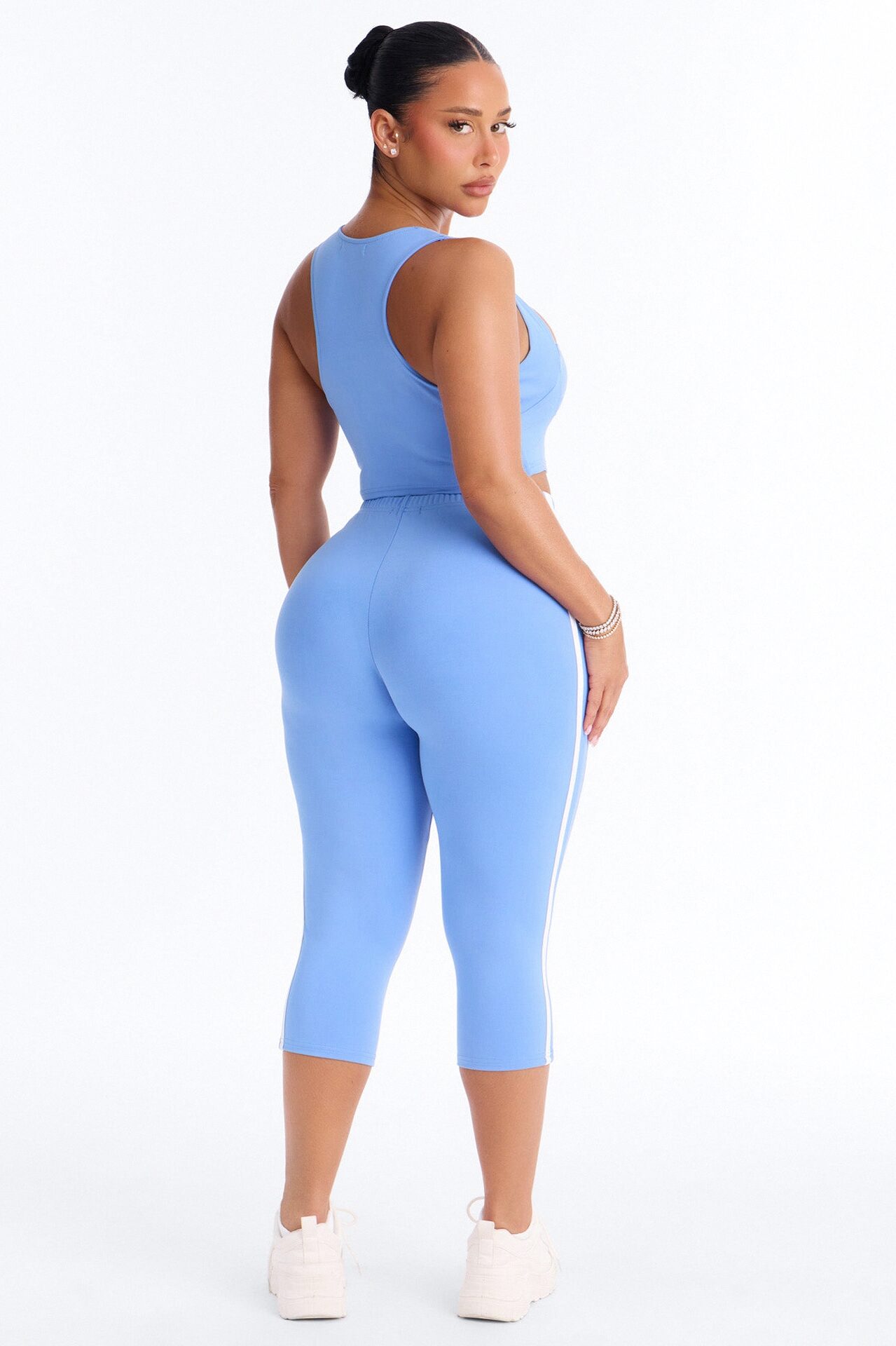 Athena Capri Set - Blue/combo
