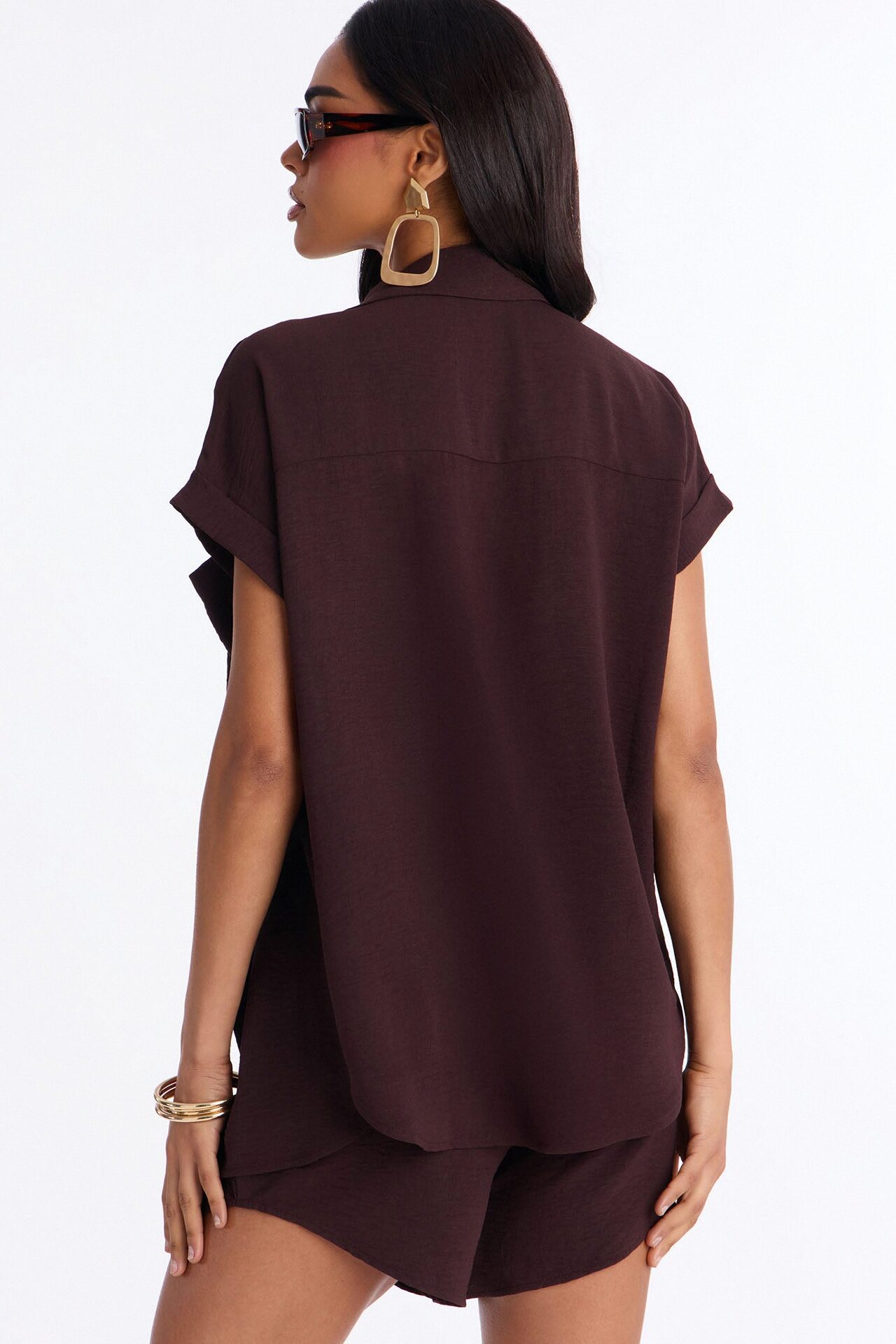 Hot Summer Short Set - Chocolate