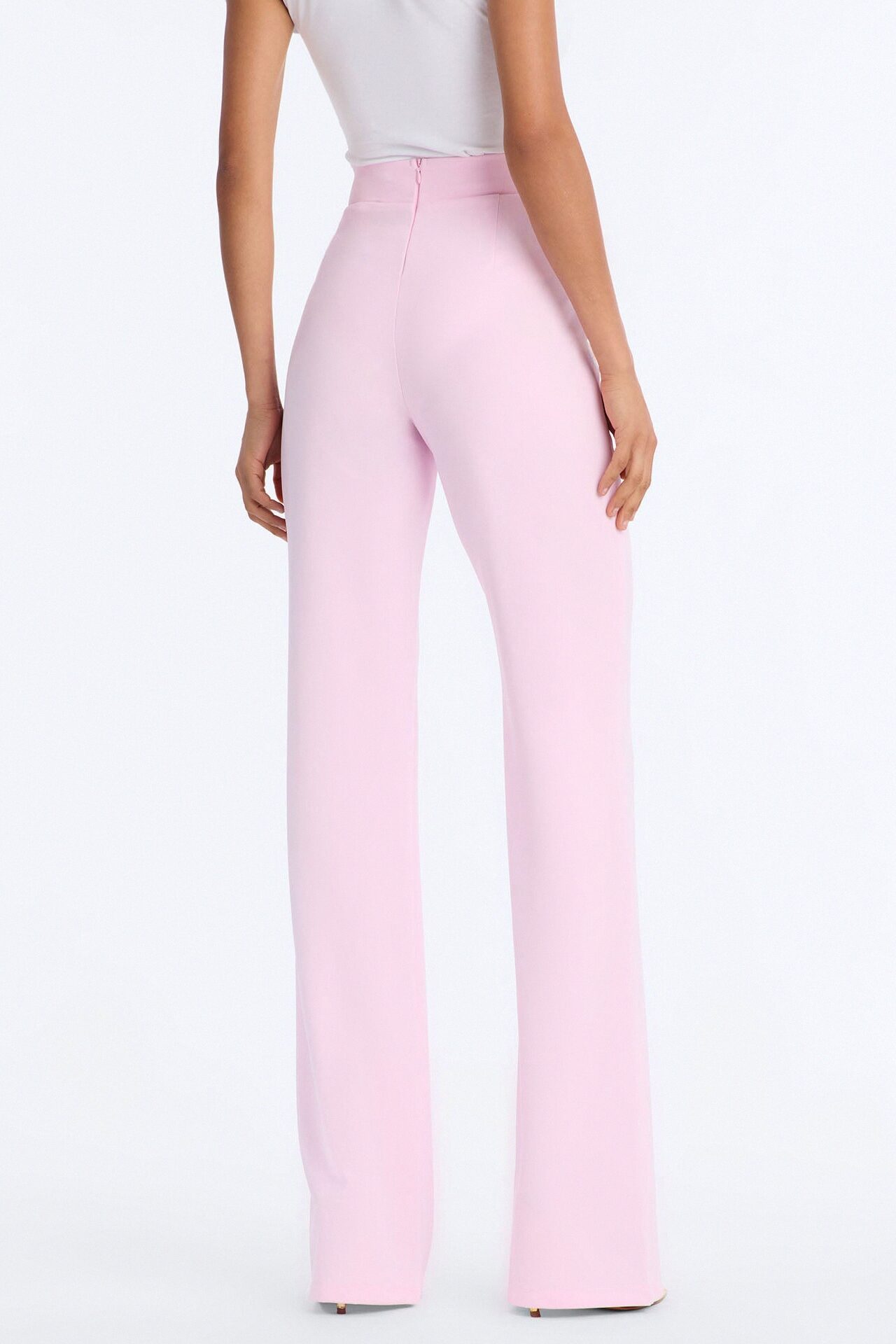 Tall Victoria High Waisted Dress Pants - Light Pink
