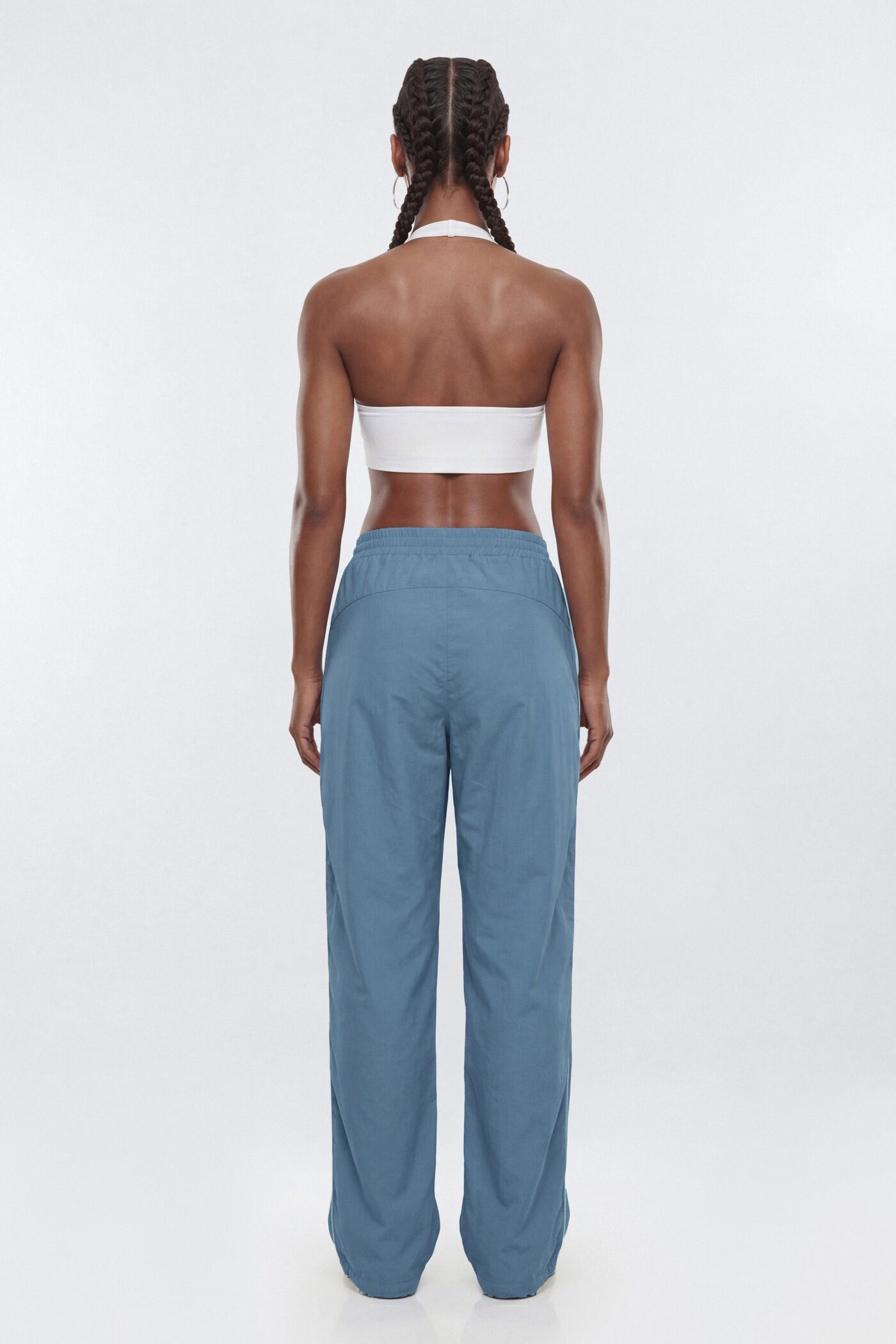 CoreNylon 32″ Pocket Track Pant - Soft Indigo