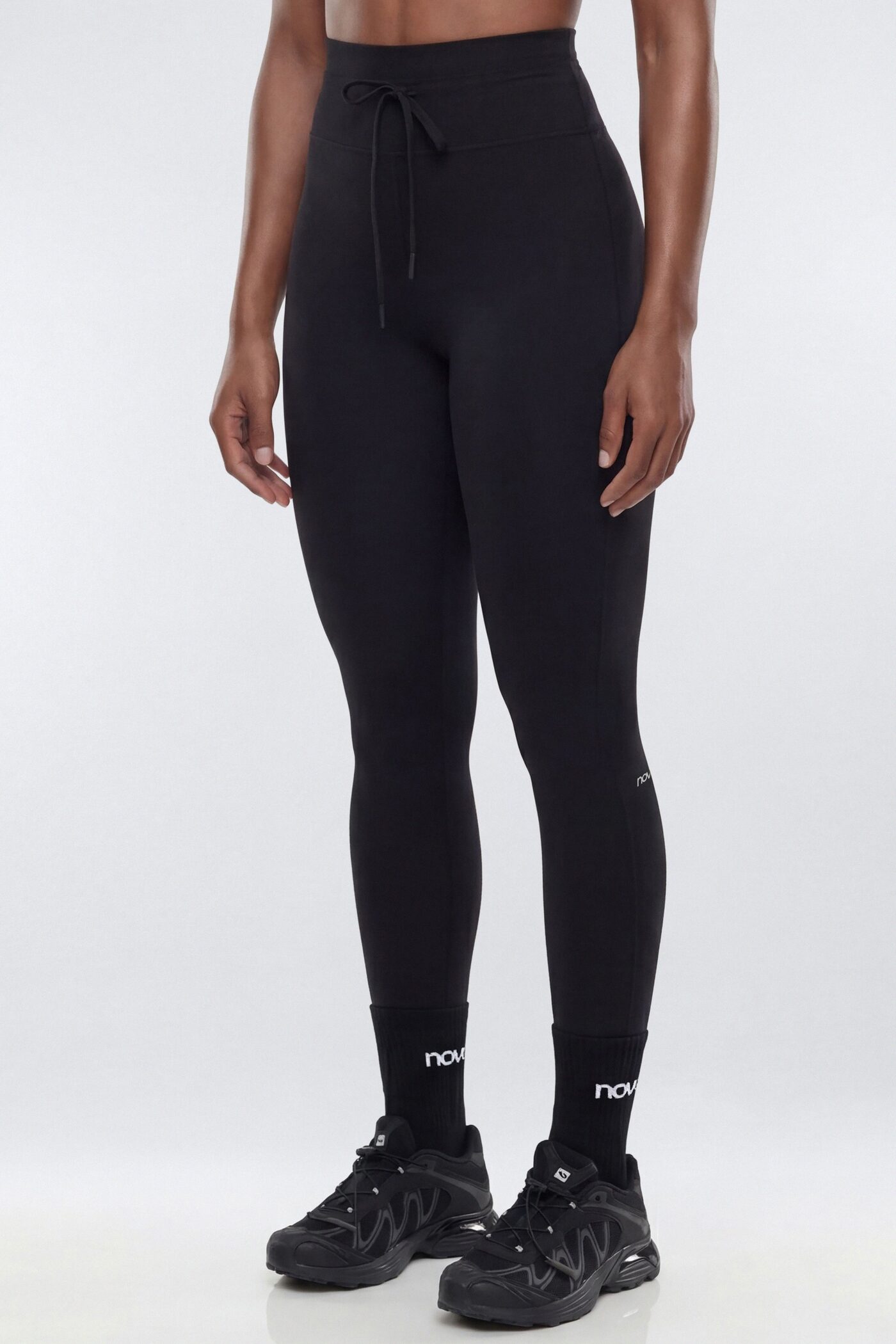 ProStretch™ 27″ High Rise Drawstring Legging - Black