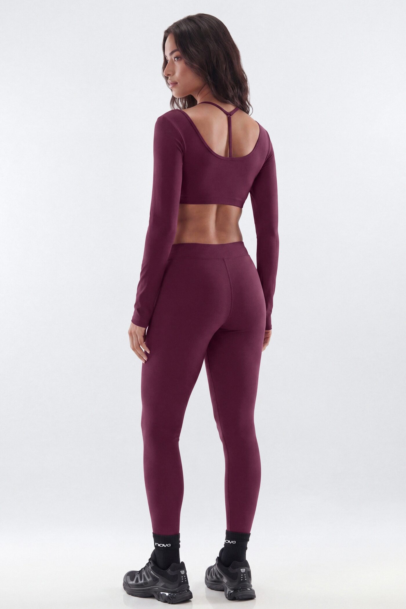 ProStretch™ 25″ Low Rise Legging - Merlot