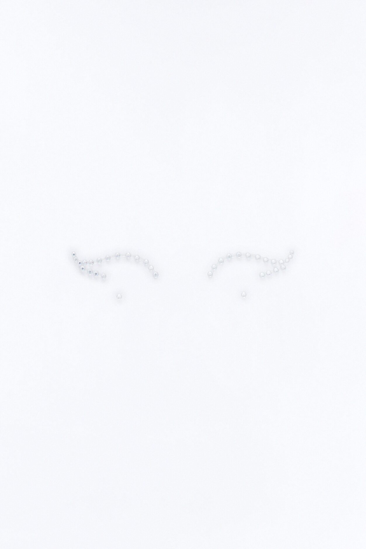Sparkling Eye Gem Stickers - Clear