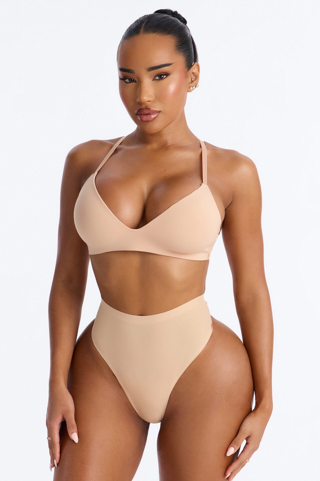 Let Me Live Wireless Bra - Nude
