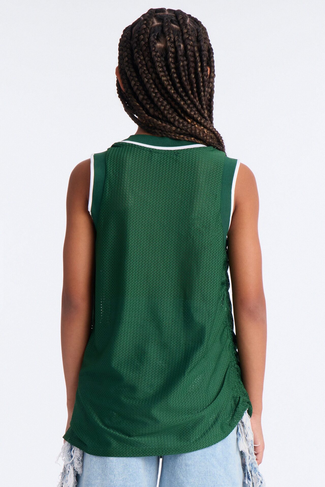 Mini California 29 Ruched Sleeveless Jersey - Hunter