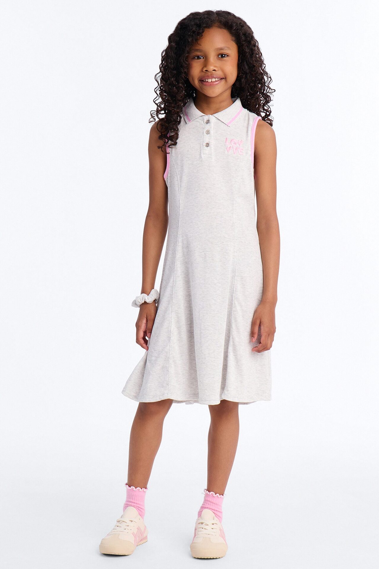 Mini Sure Of It Dress - Heather Grey