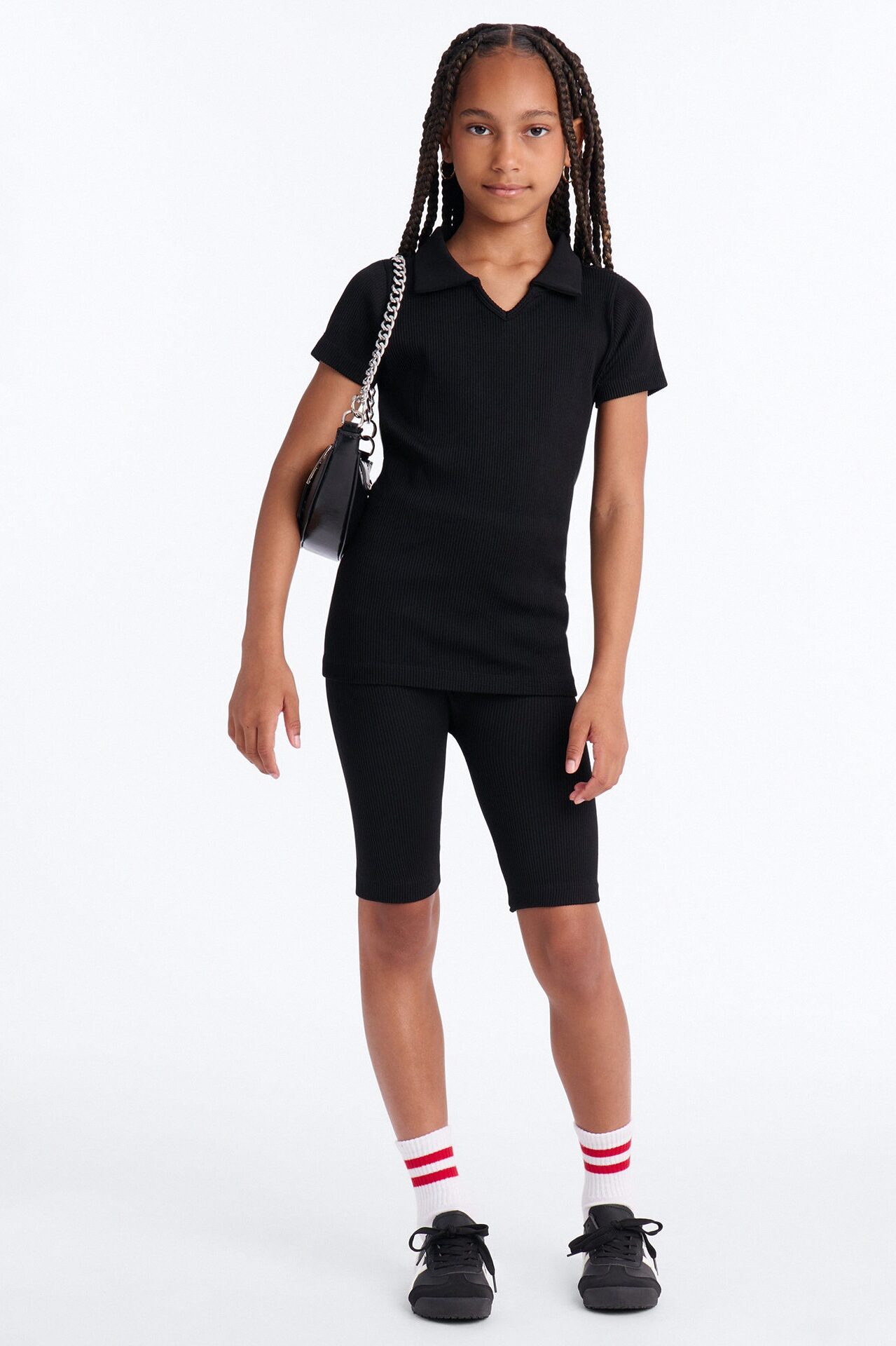 Mini Play That Song Again Bike Short Set - Black