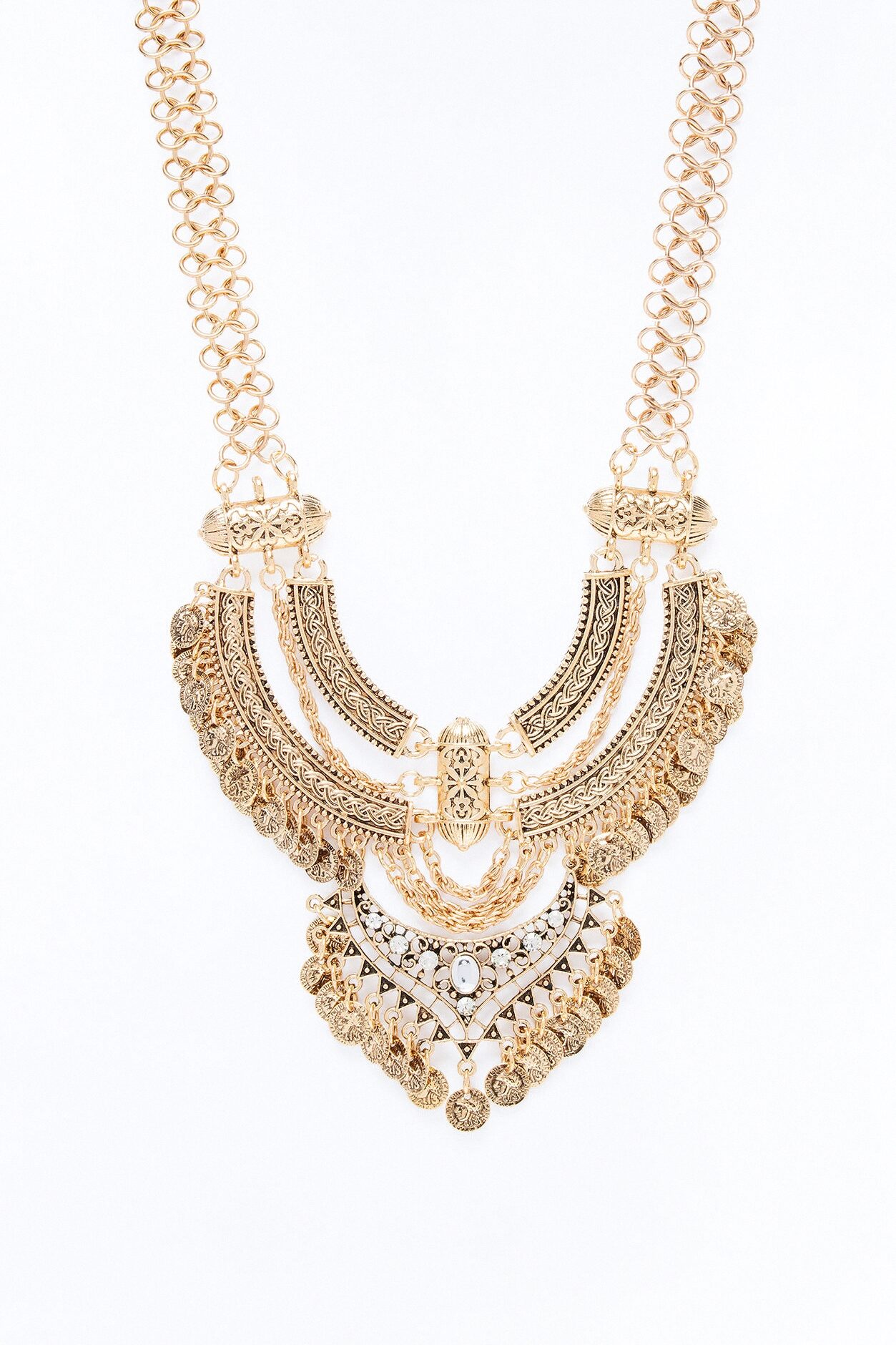 Tabatha Tribe Necklace - Gold
