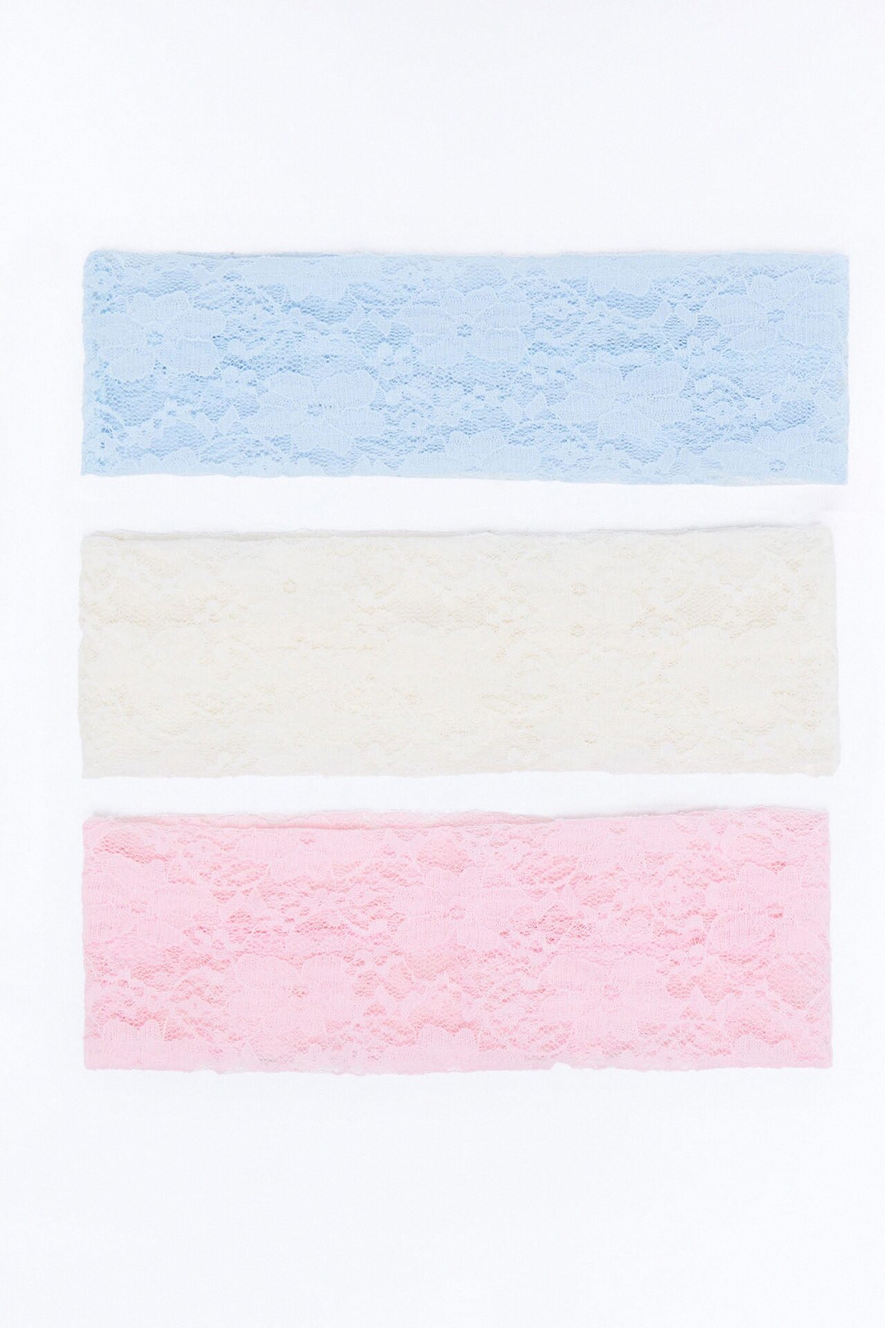 A Little Romance 3 Piece Headband Set - Blue/combo
