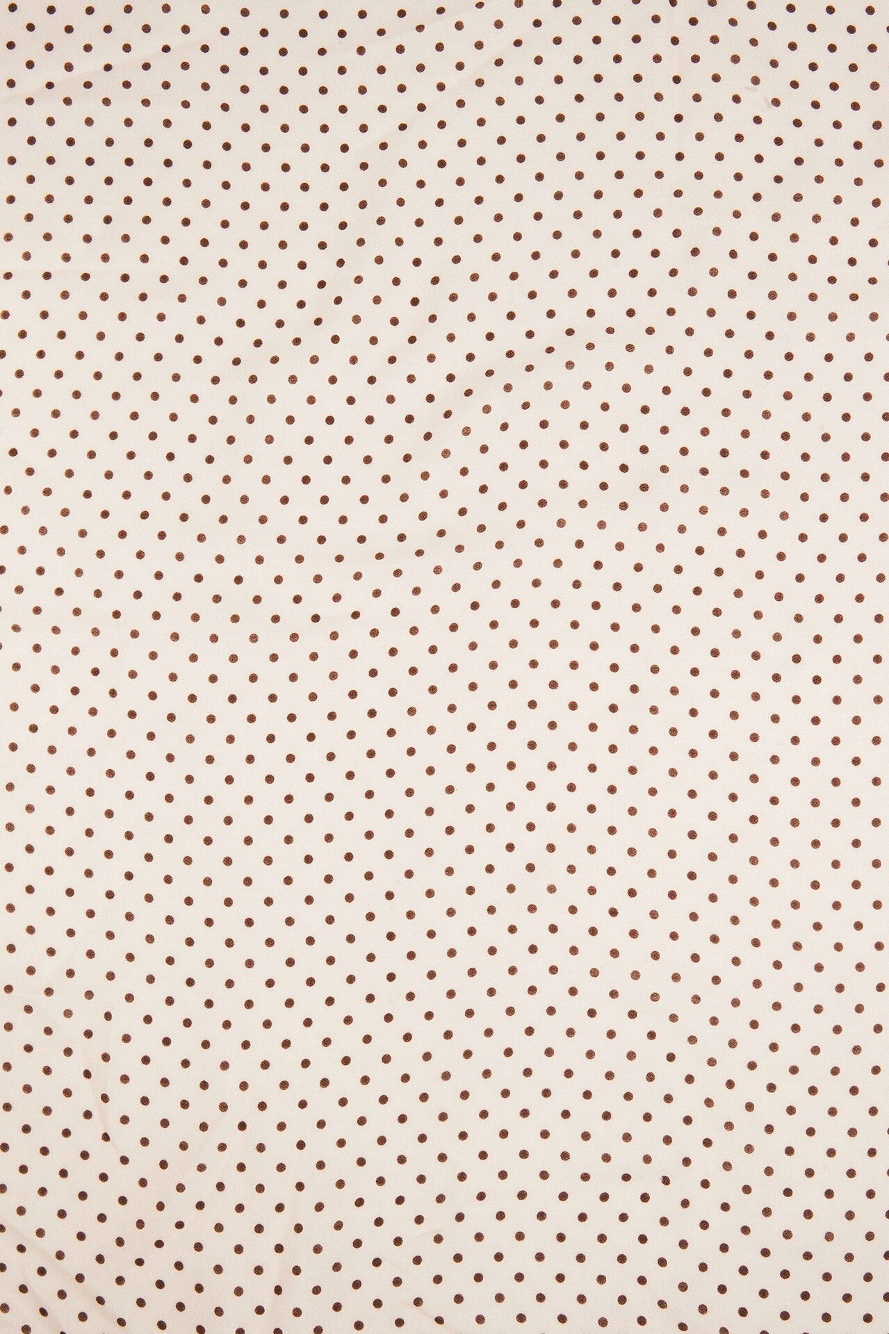 Kaitlyn Polka Dot Head Scarf - Taupe