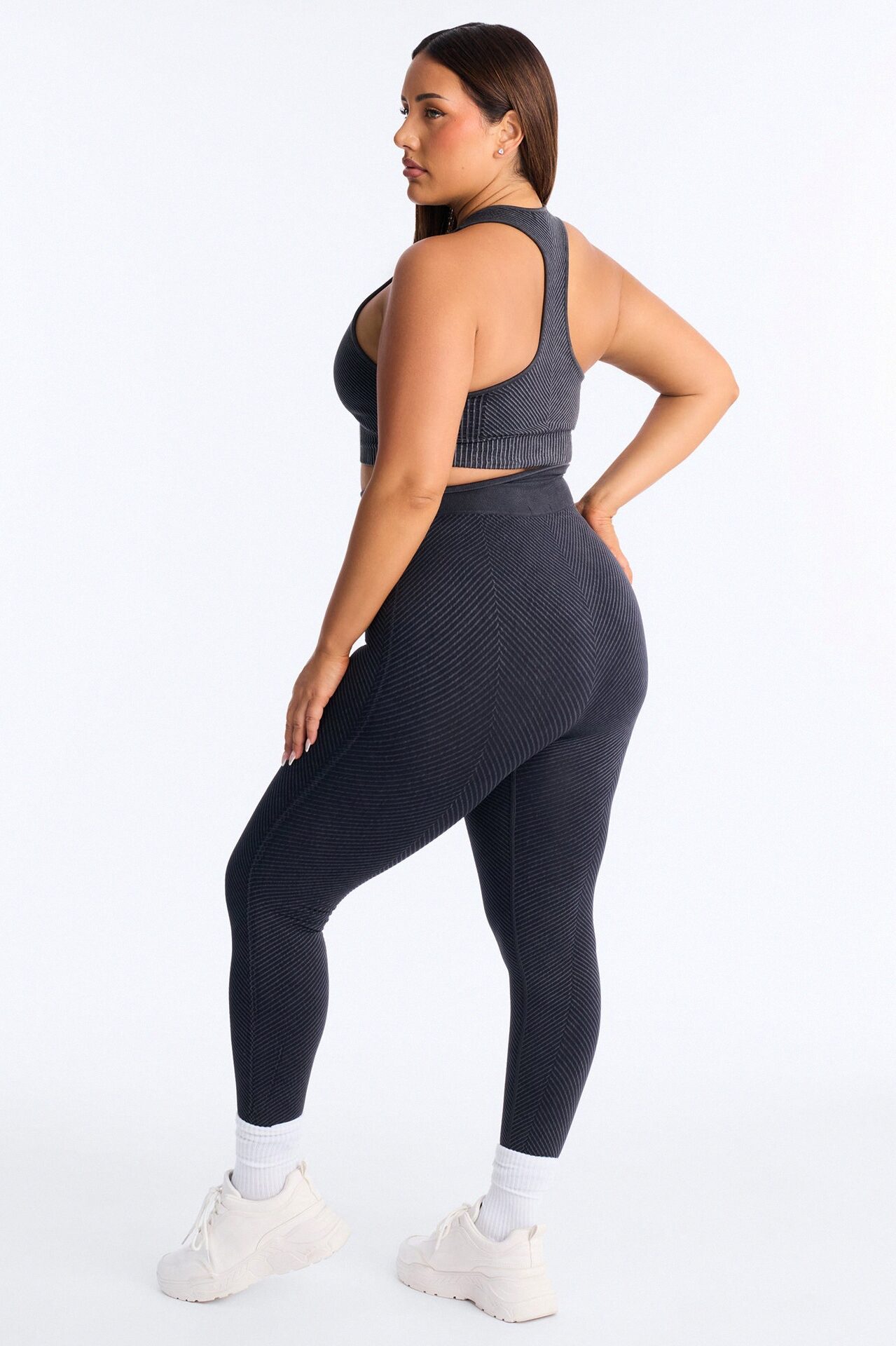 High Function Seamless Legging Set - Black