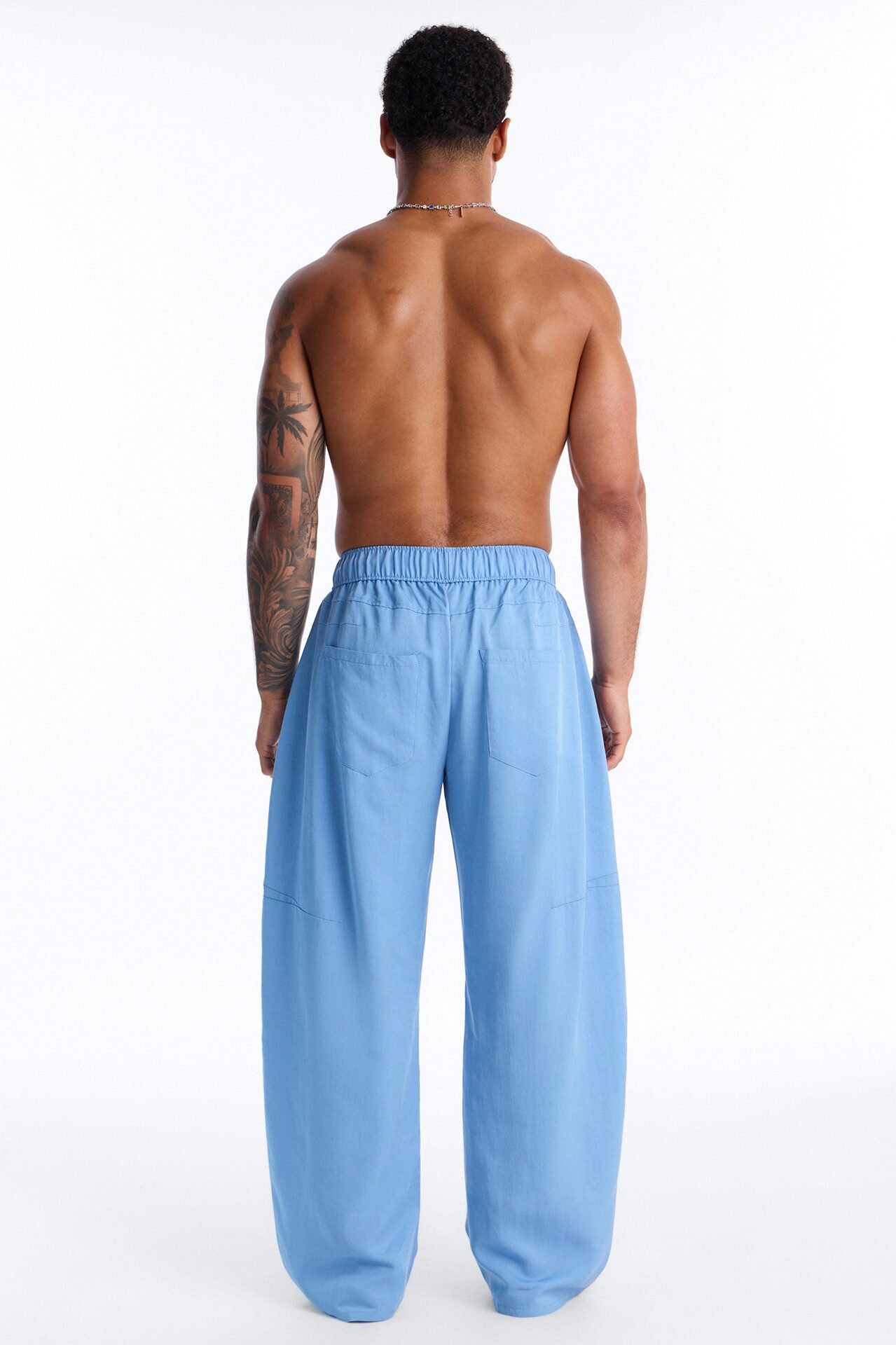 Baggy St. Tropez Pant - Light Blue