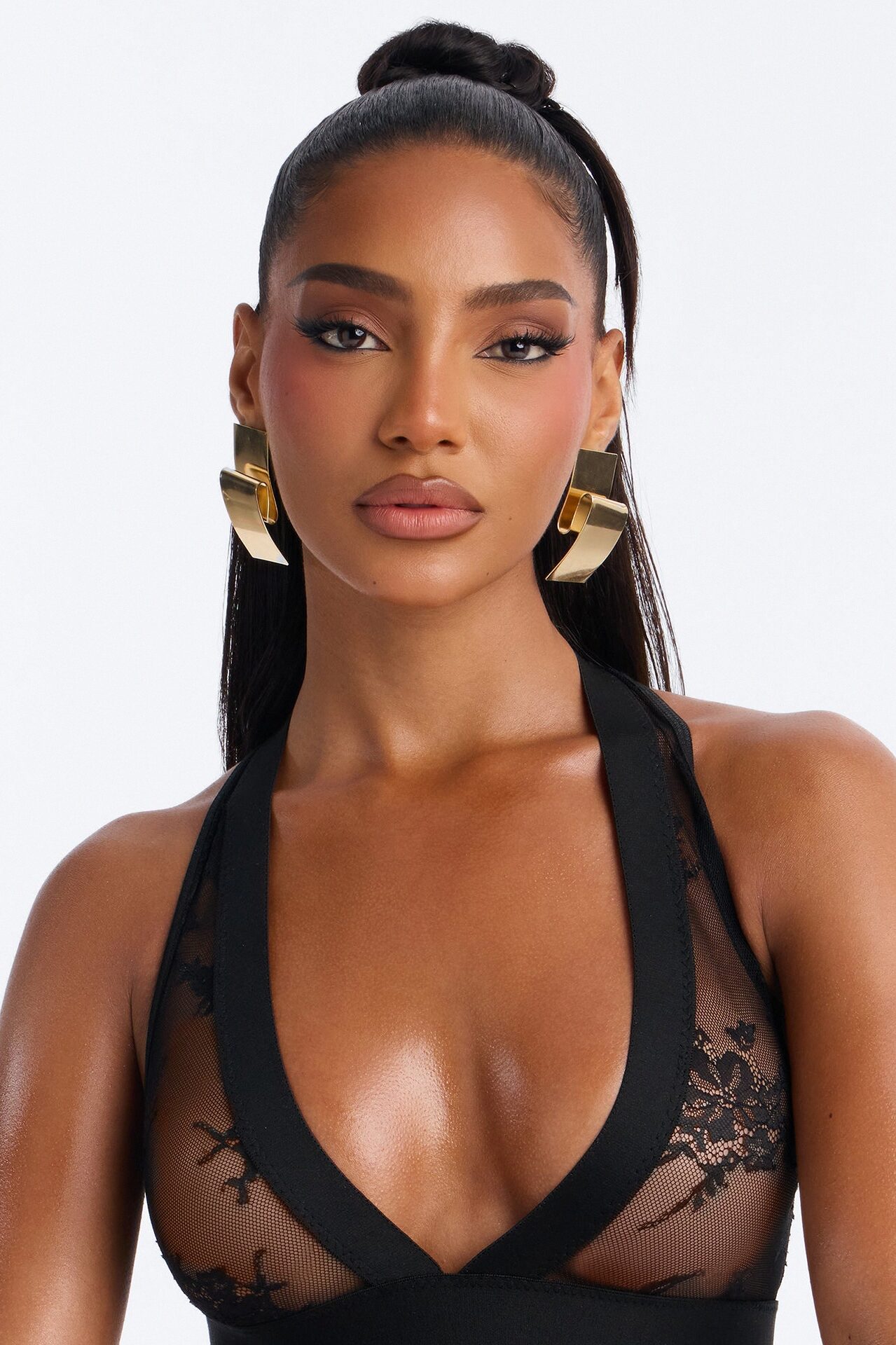 Laying Out Earrings - Gold