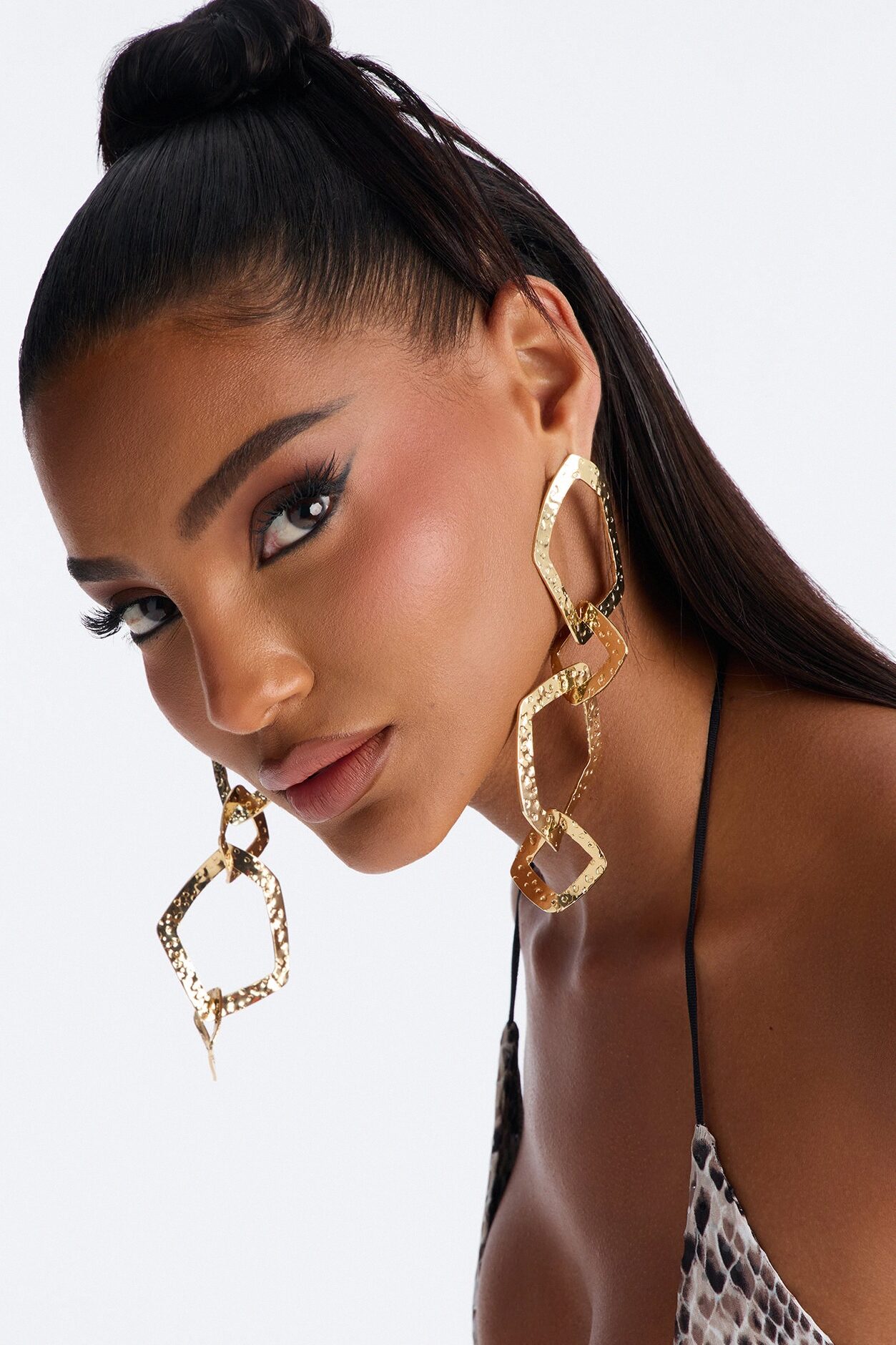 Zia Drop Earrings - Gold