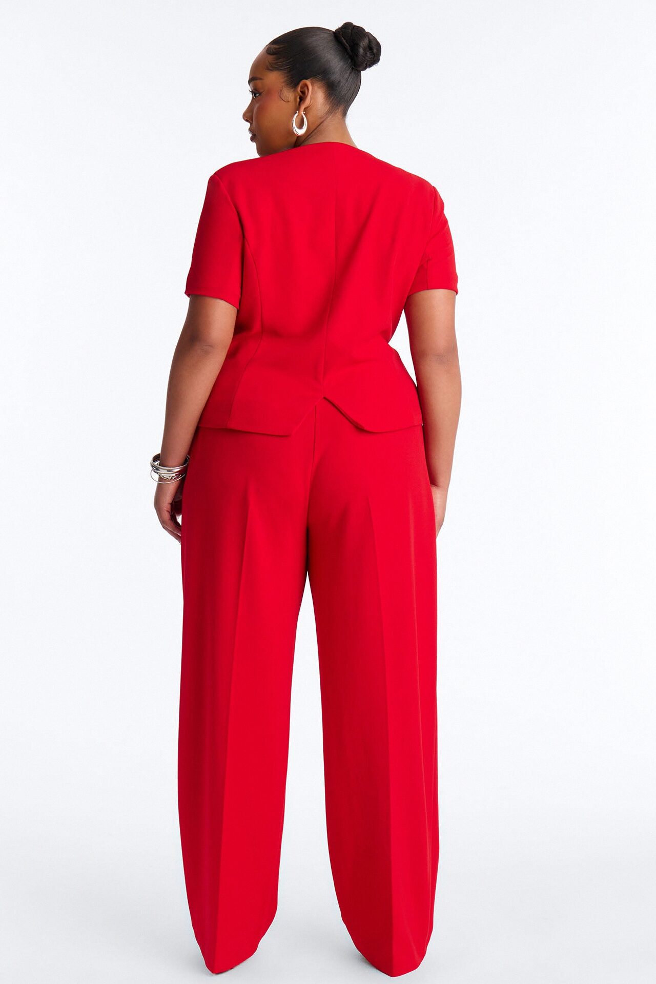 Mission Accomplished Short Sleeve Blazer - Red