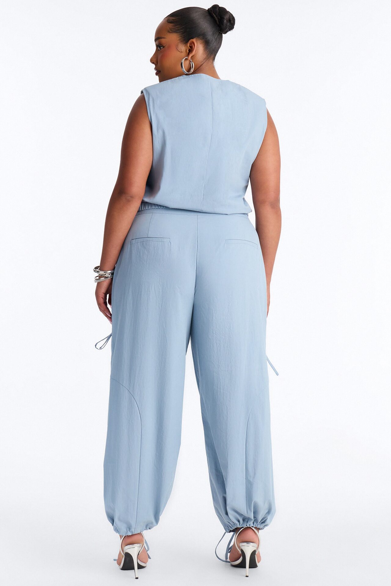 Delia Jogger Pant Set - Blue