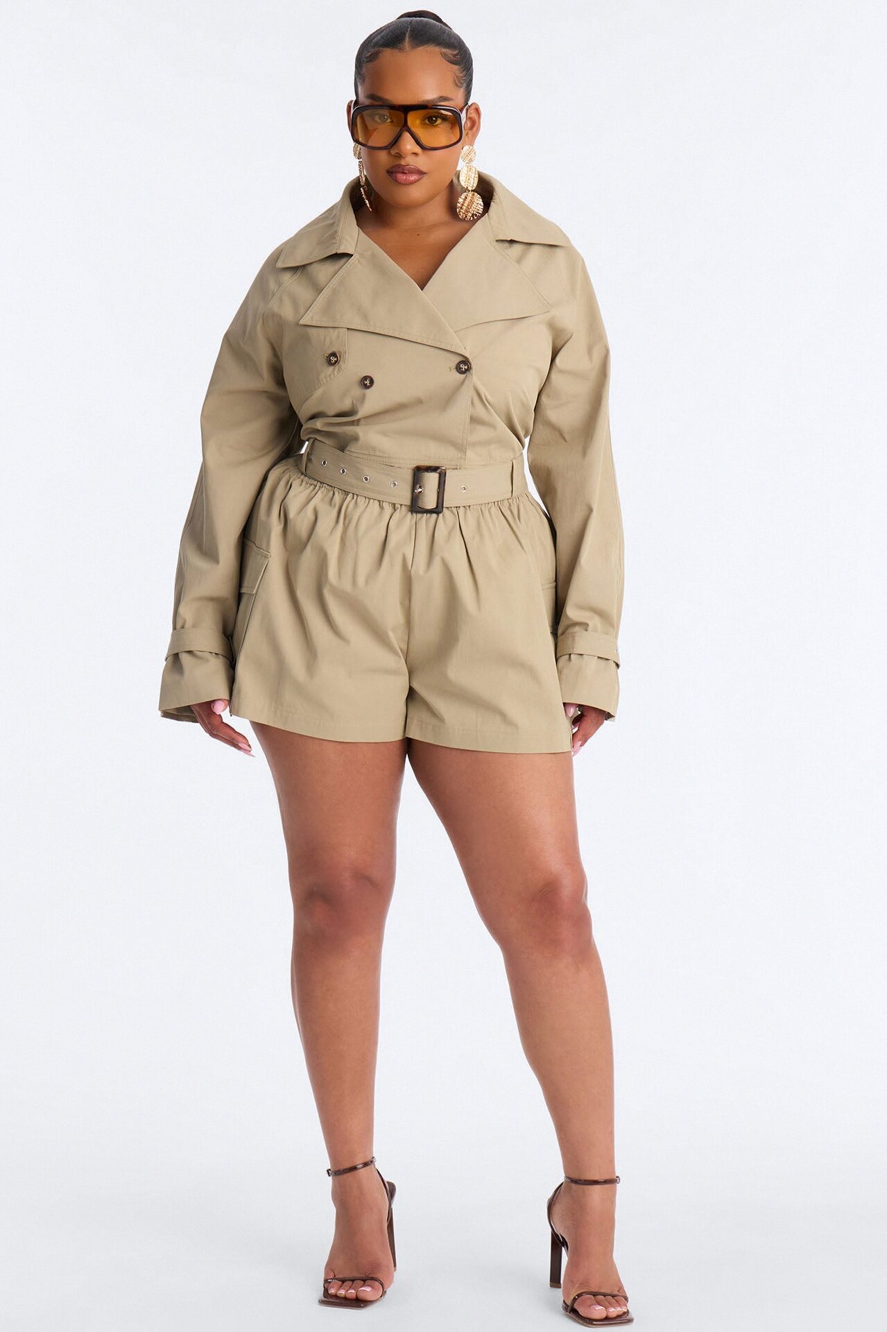 Head Turner Twill Cargo Short - Khaki