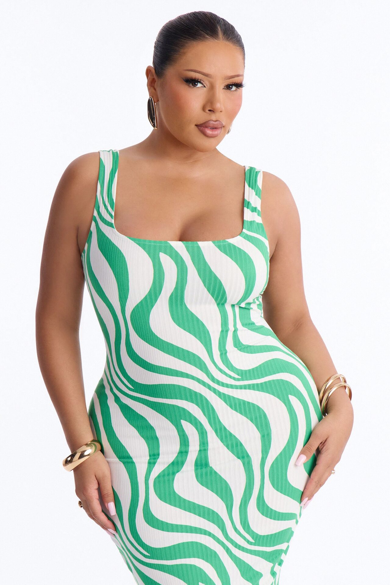 Maisie Maxi Dress - Kelly Green