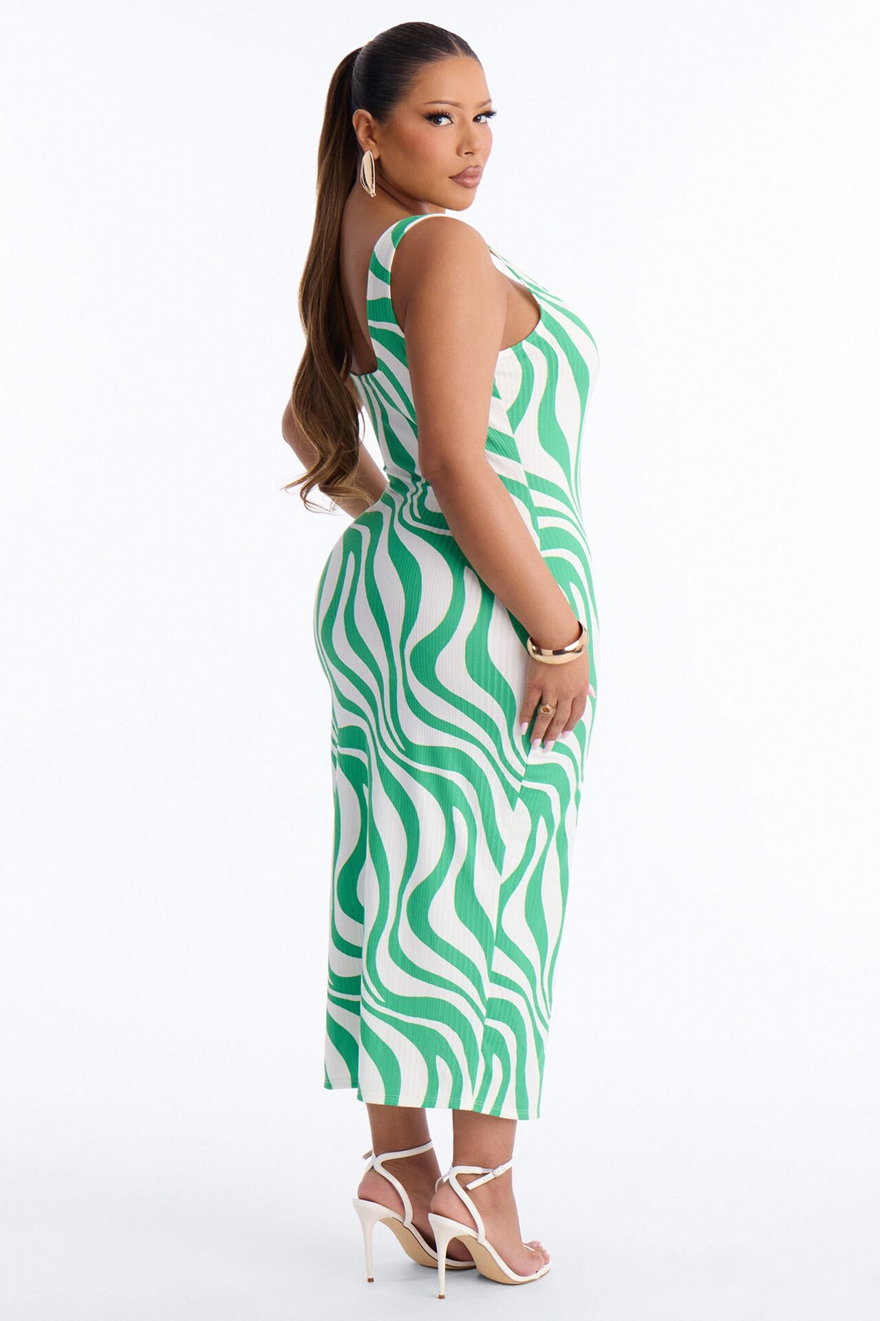 Maisie Maxi Dress - Kelly Green